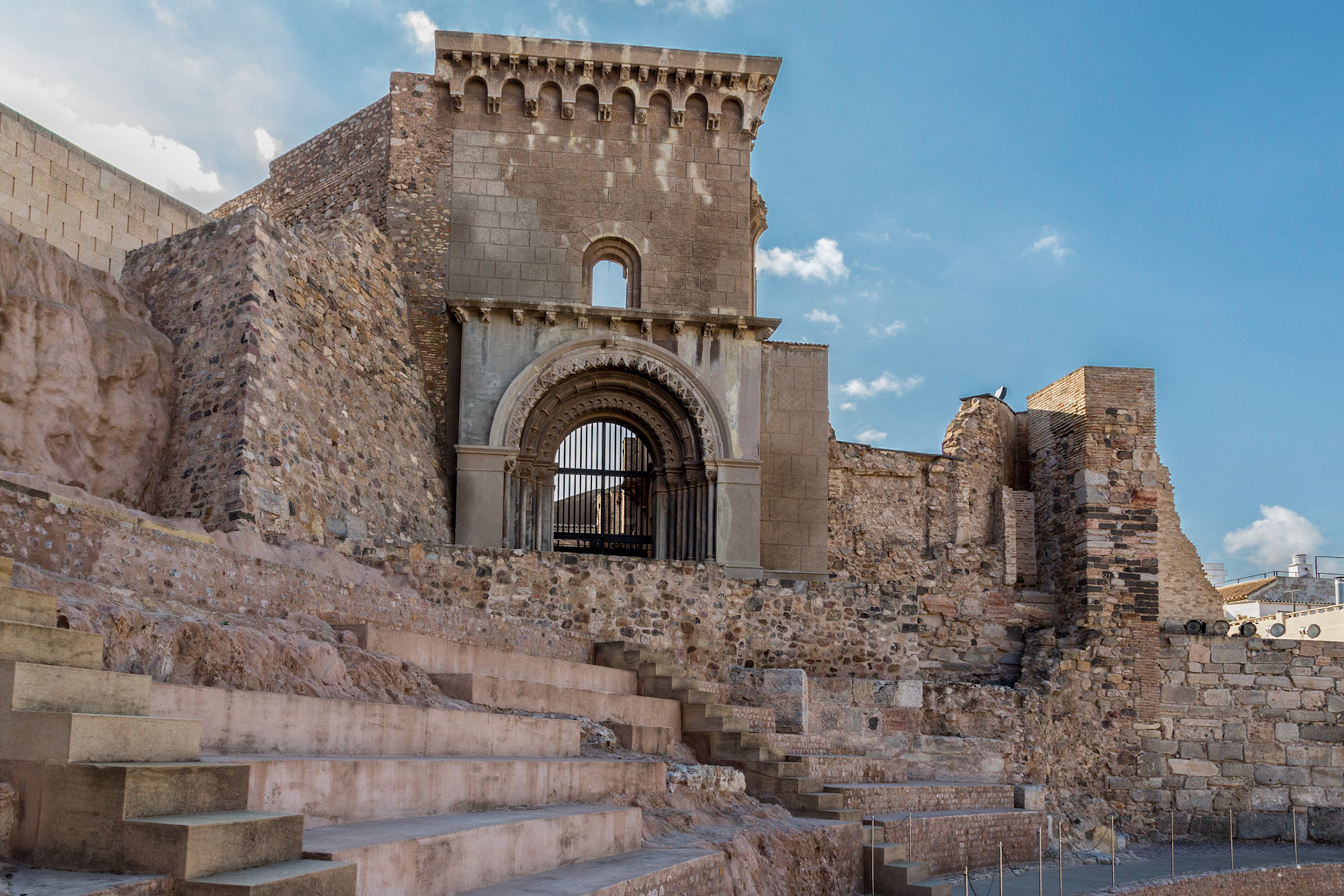 Ancient Roman Theater ruins - Cartagena, Spain