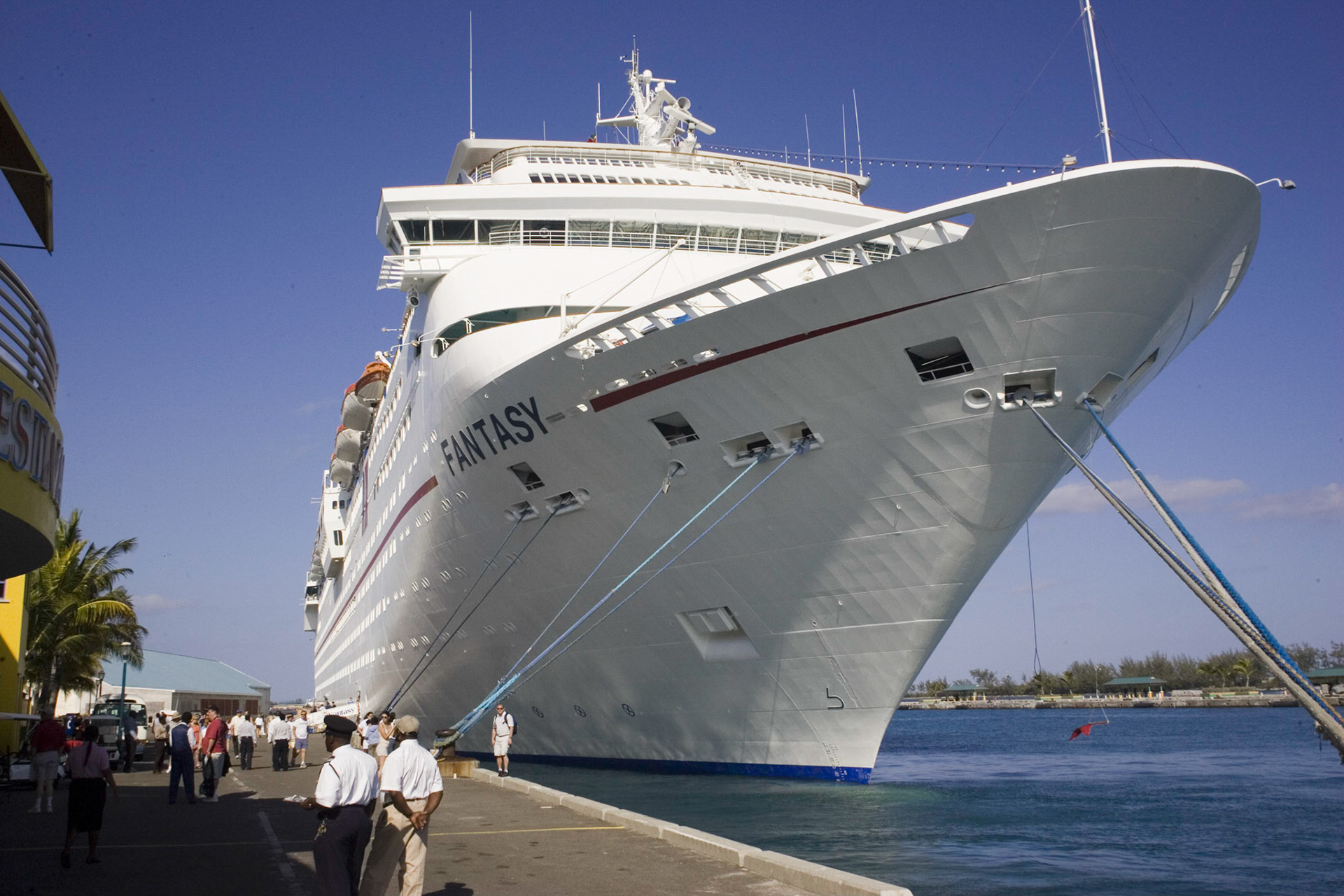 Carnival cruise ship Fantasy - Nassau, Bahamas
