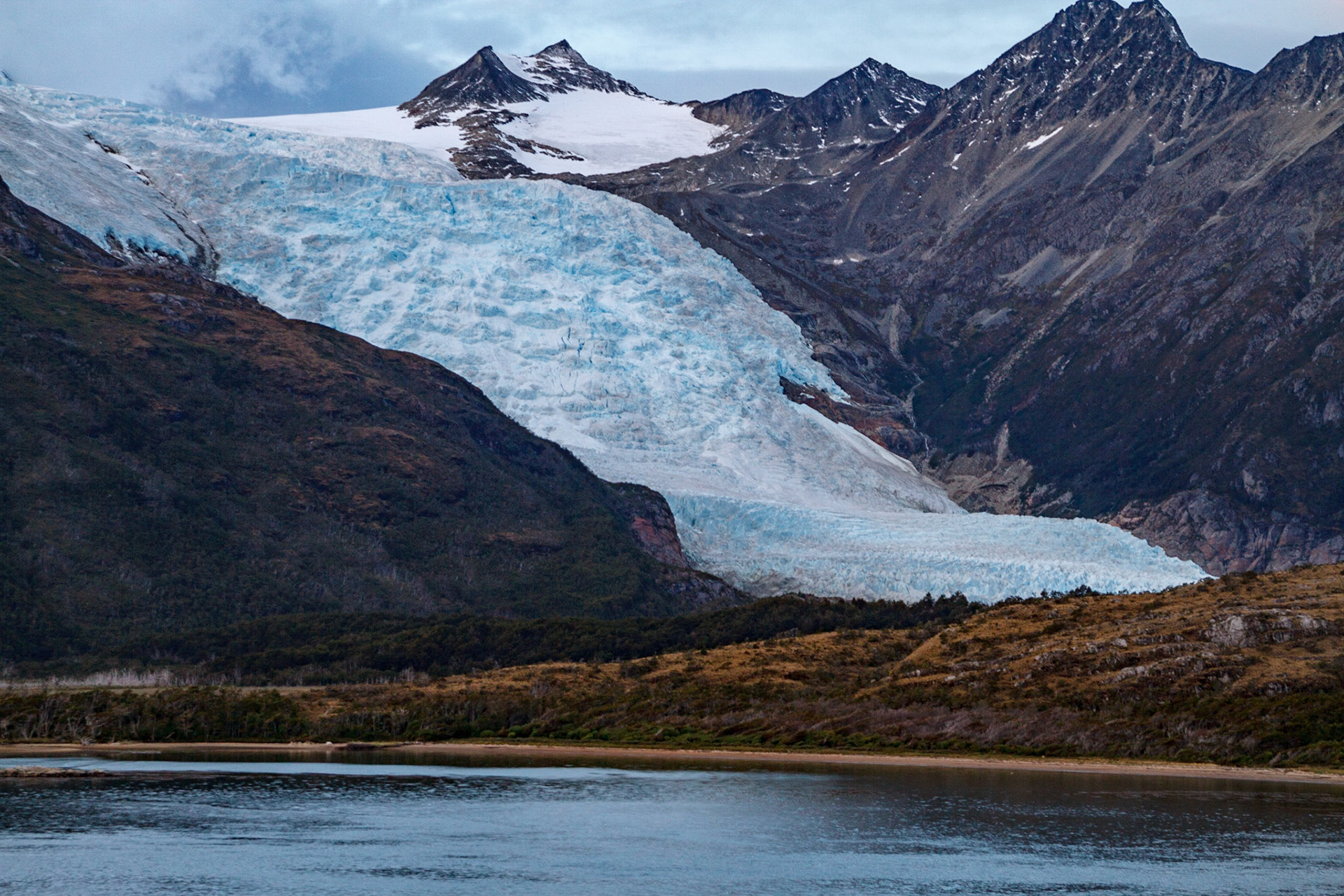 Glacier meets the ocean - Ushuaia, Argentina