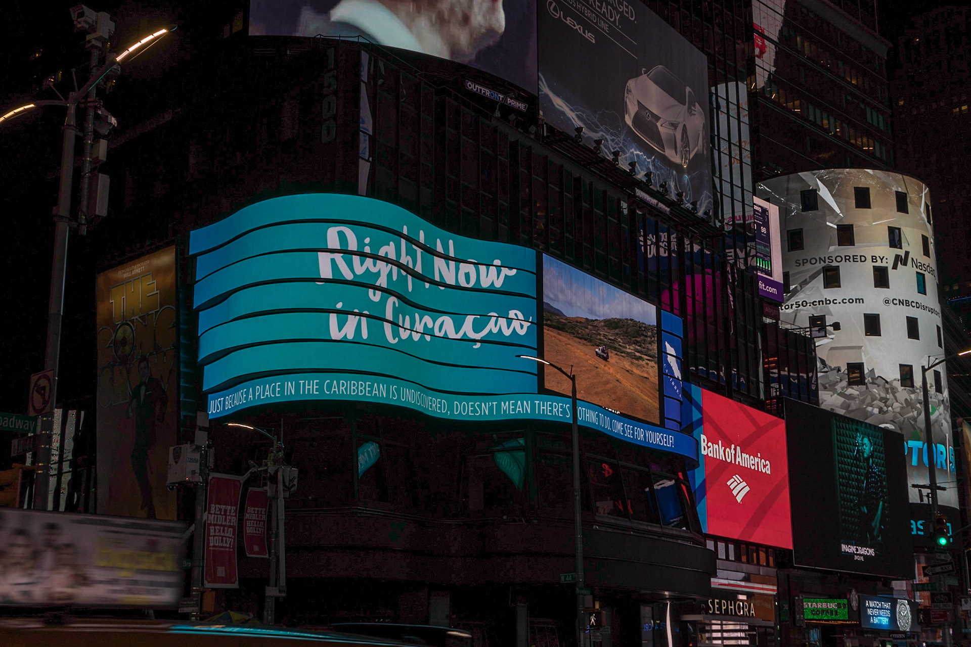 Times Square at night - New York, New York City