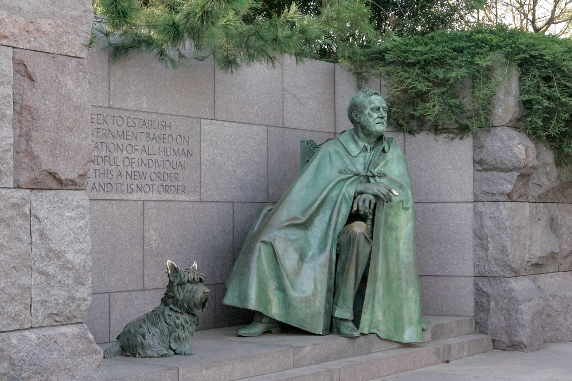 Franklin D Roosevelt Memorial - Washington, DC