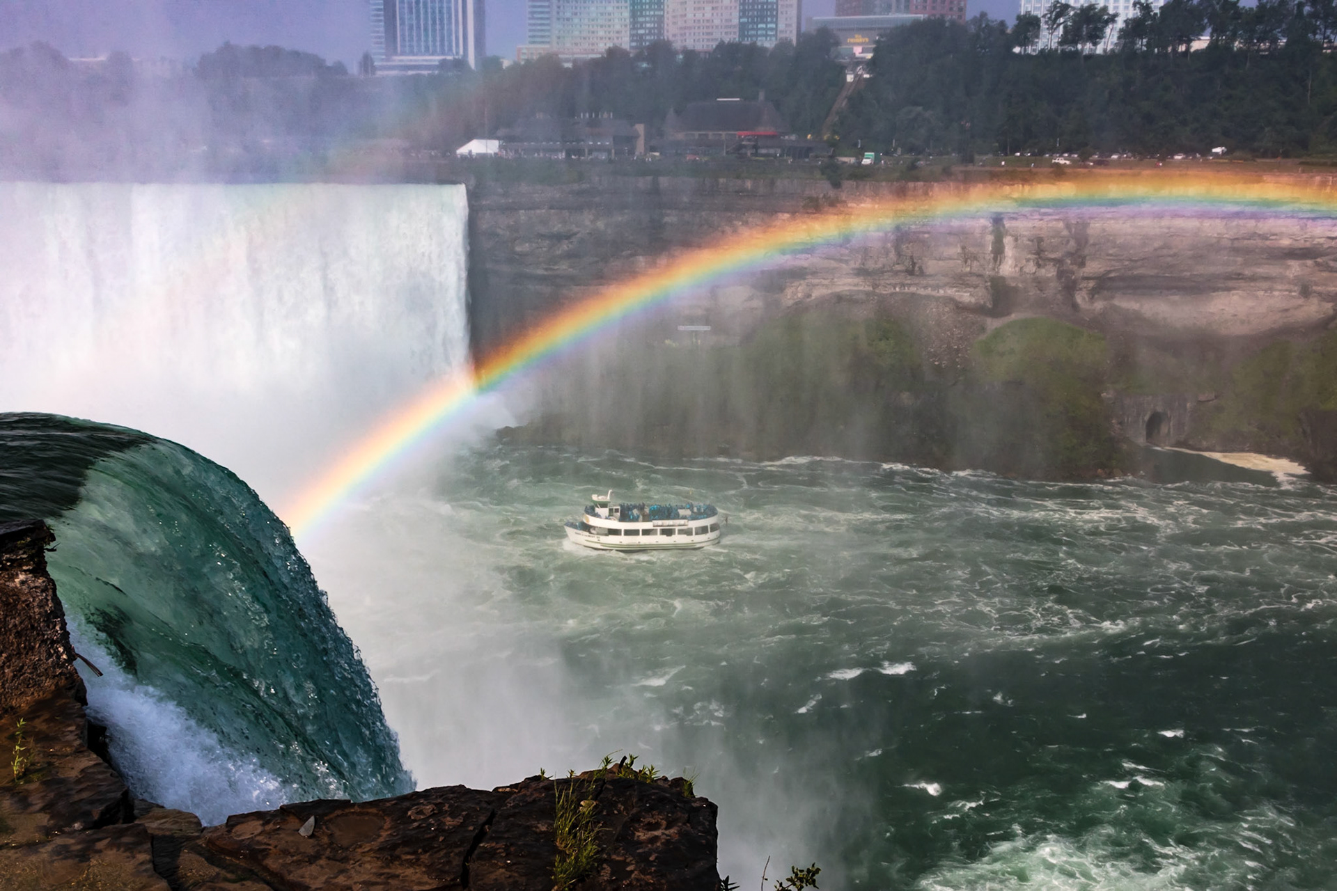 Rainbow over Niagara Falls - Buffalo, NY