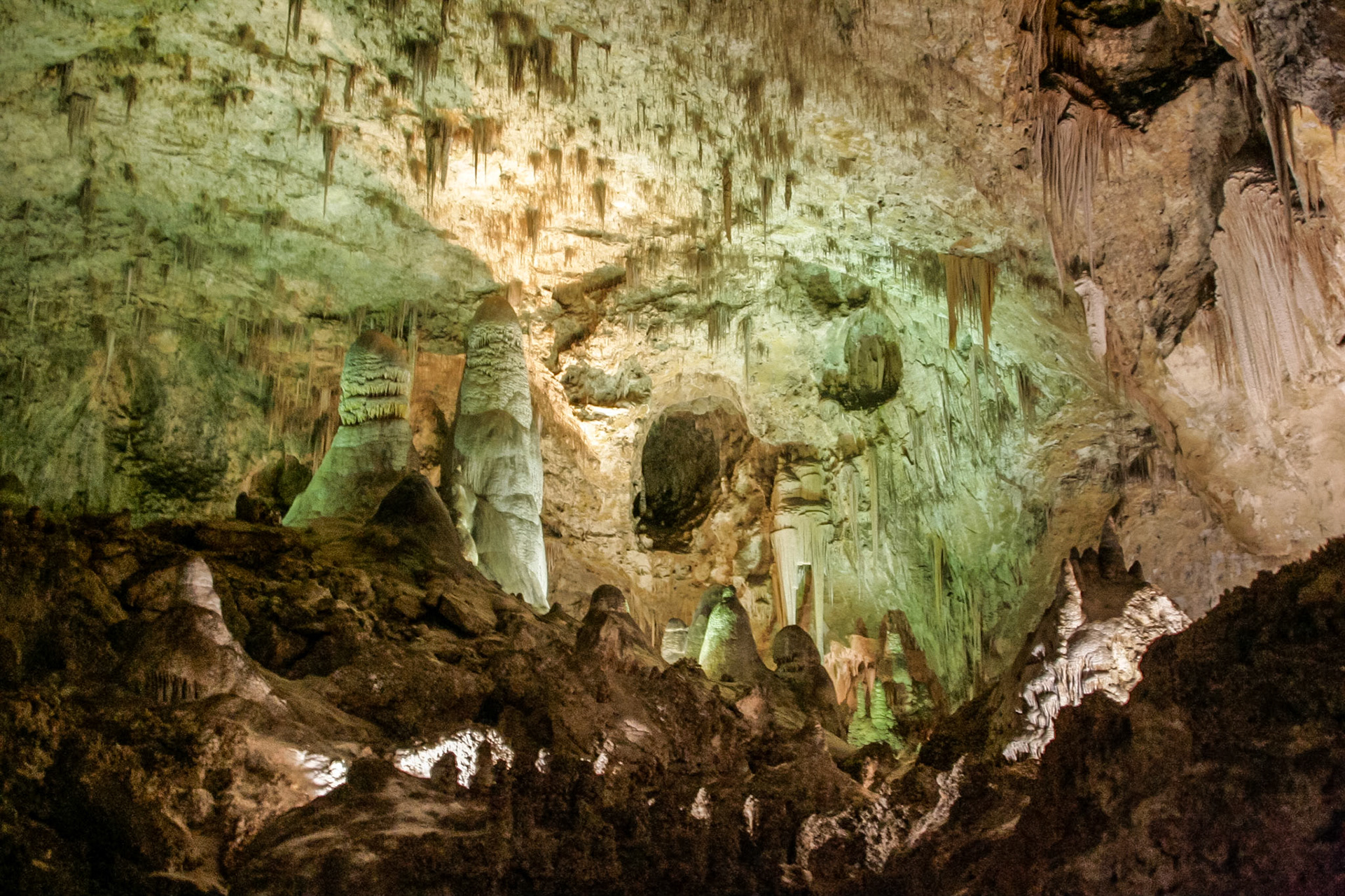 Inside Carlsbad Caverns - Carlsbad, NM