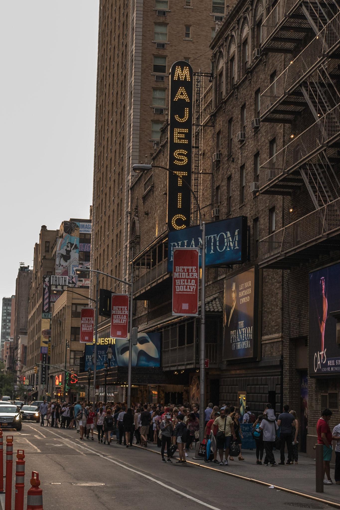 Walking down Broadway - New York, New York City