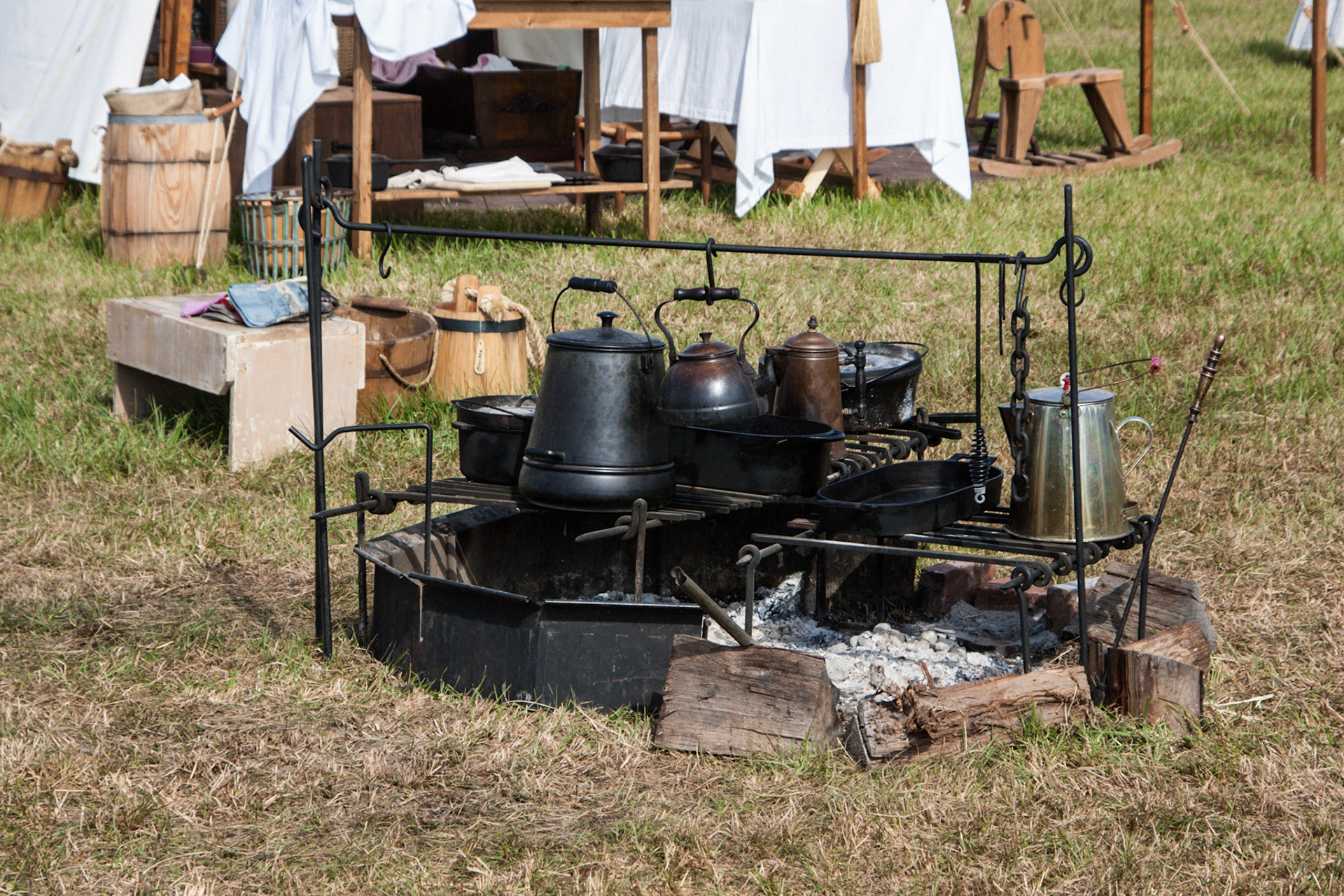 Civil War Re-enactment of Battle of Horse Landing - Rodeheaver's Boys Ranch, Palatka, FL