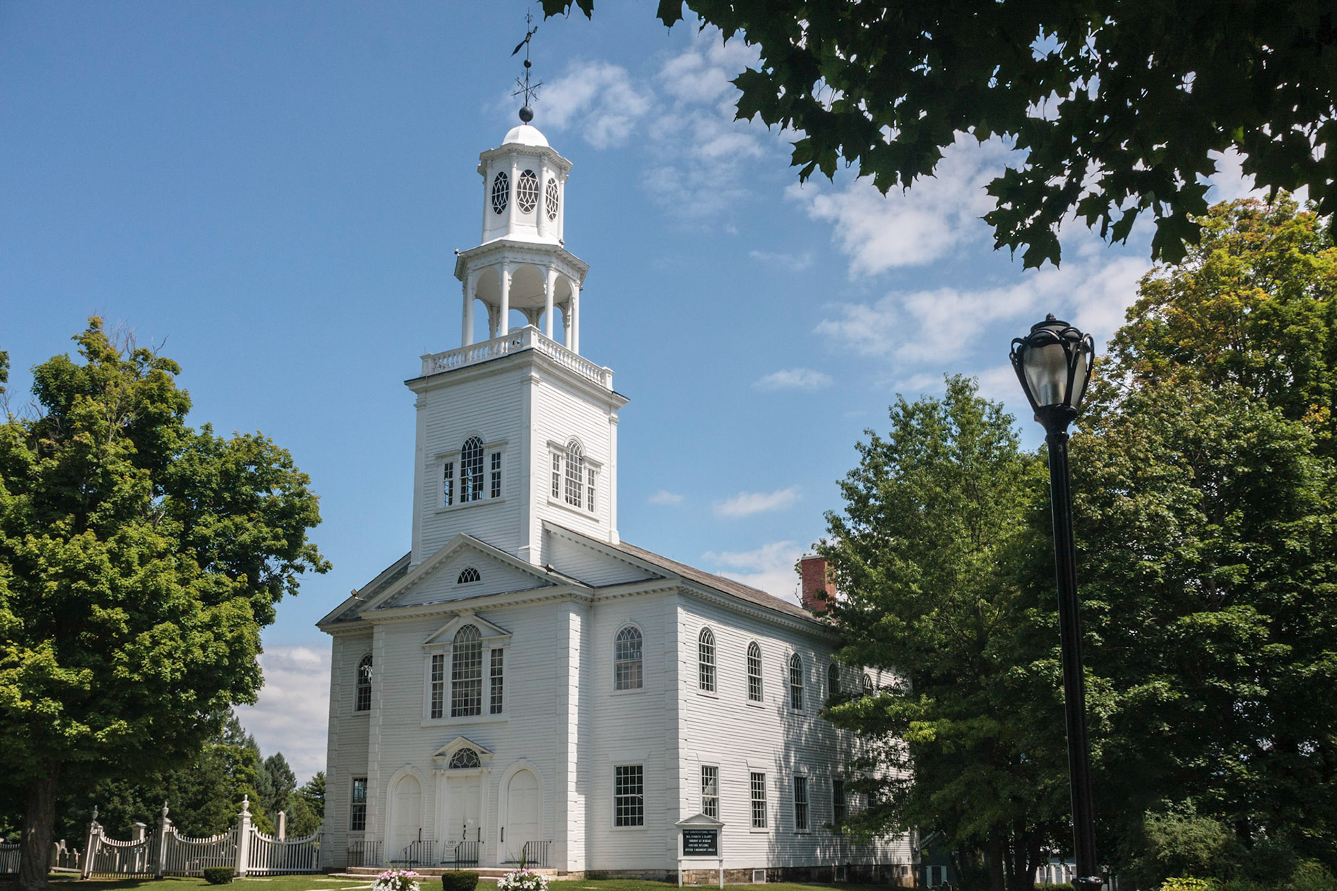 The Old First Church, burial site of Robert Frost - Bennington, VT