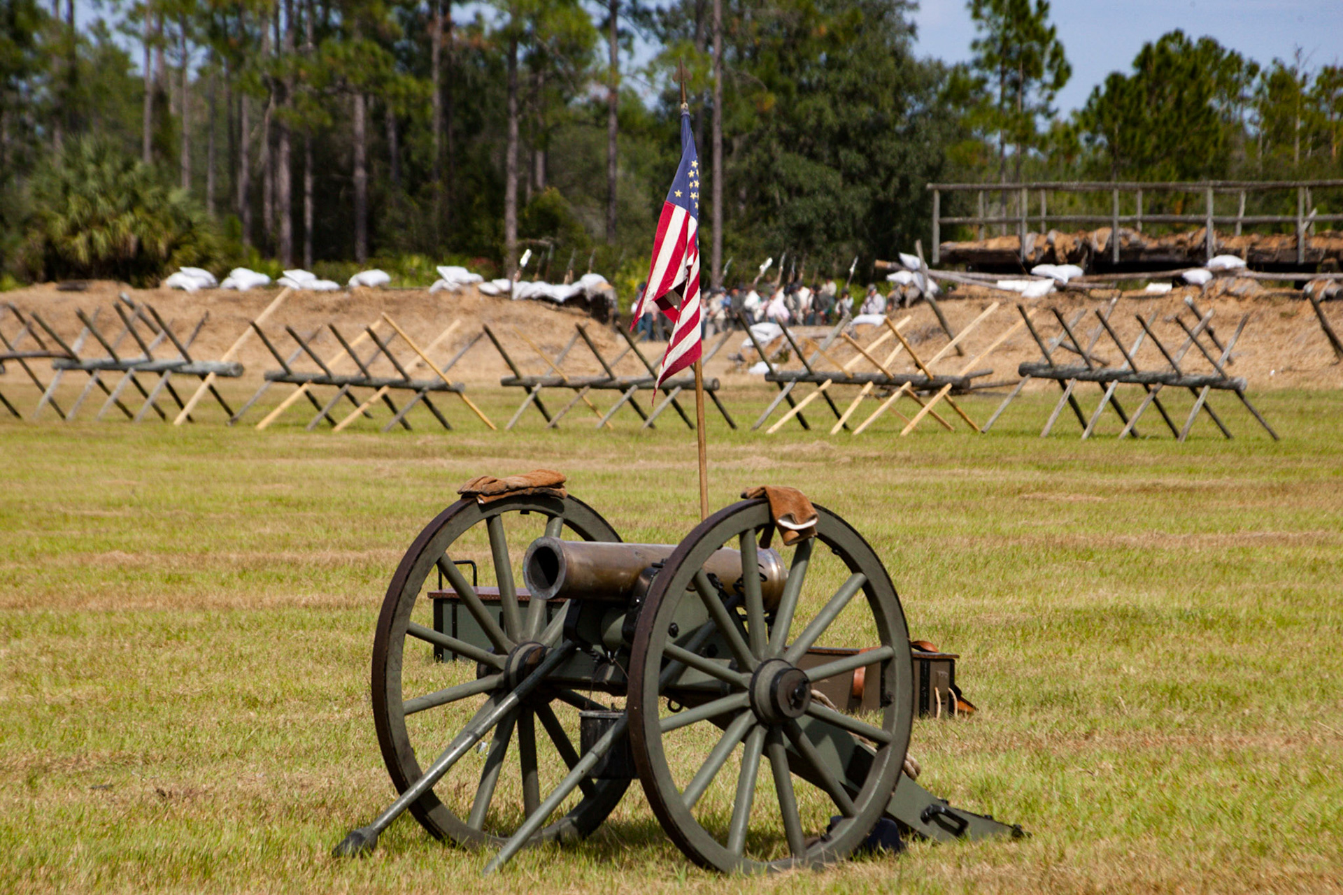 Civil War Re-enactment of Battle of Horse Landing - Rodeheaver's Boys Ranch, Palatka, FL
