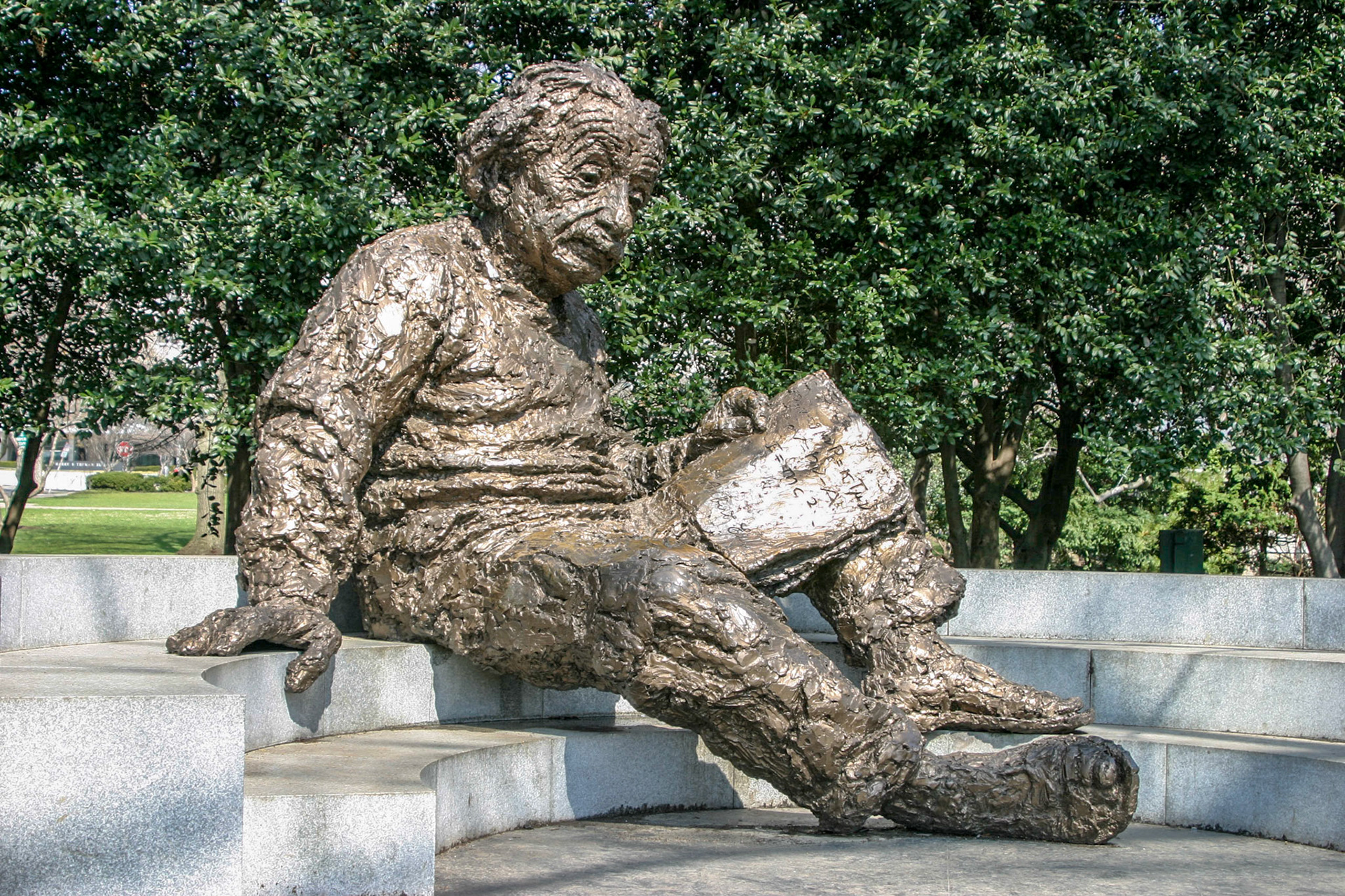 Albert Einstein statue - Washington, DC