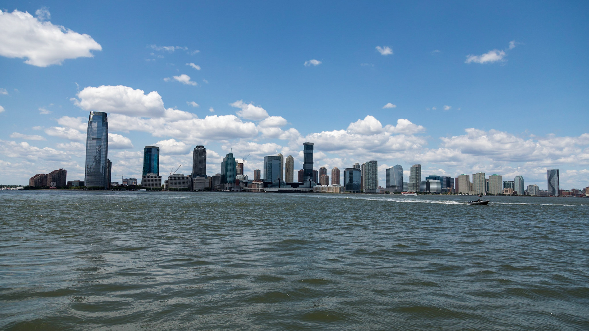 Jersey Skyline - New York, New York City