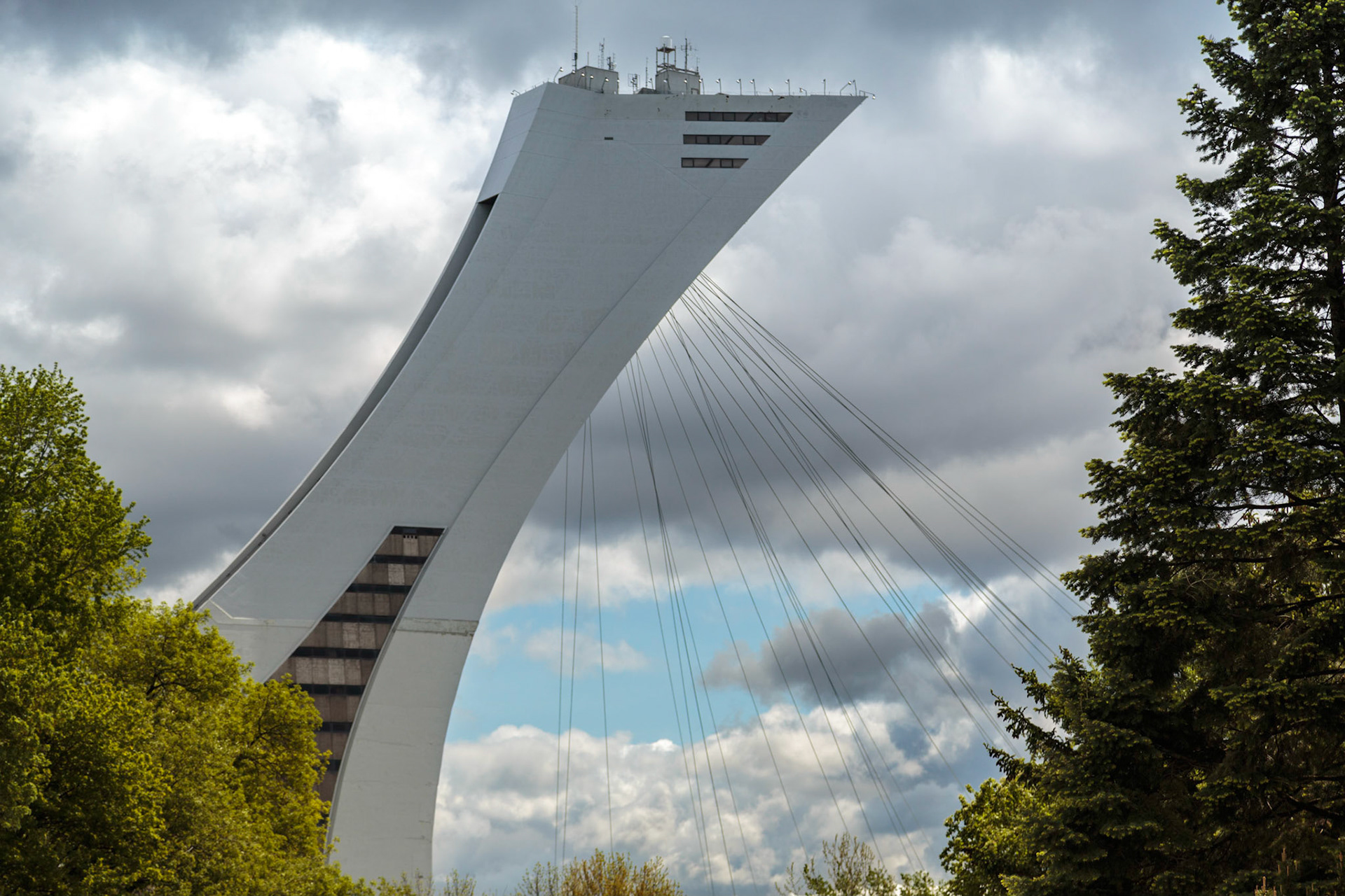 Montreal Olympic Stadium riser - Montreal, Canada