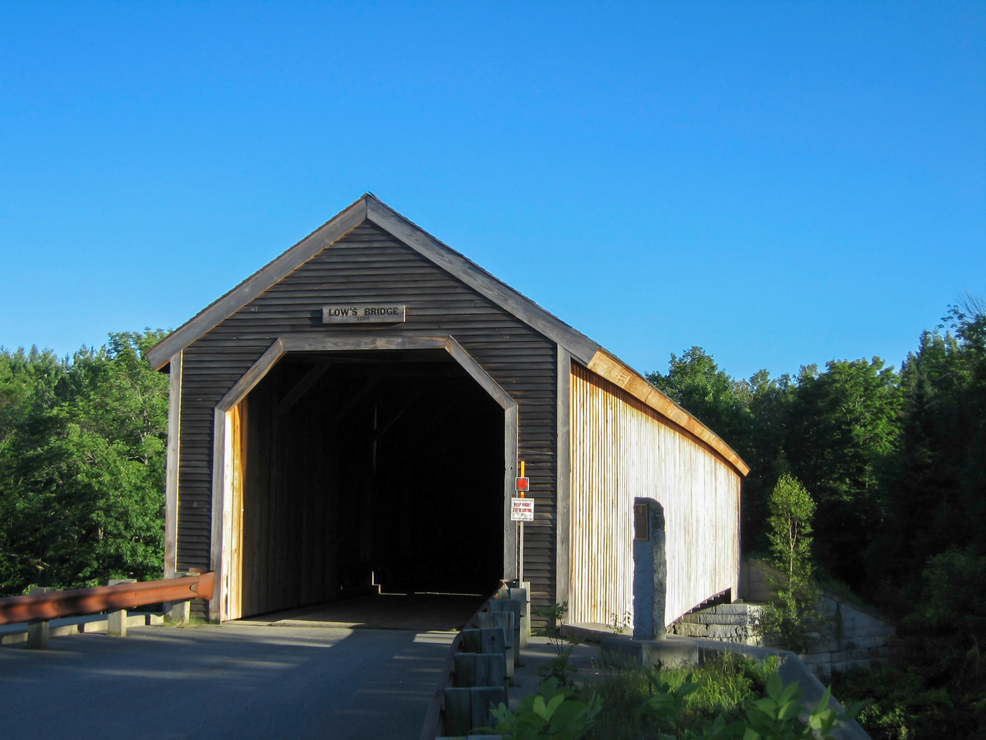 Low's bridge - Guilford, ME