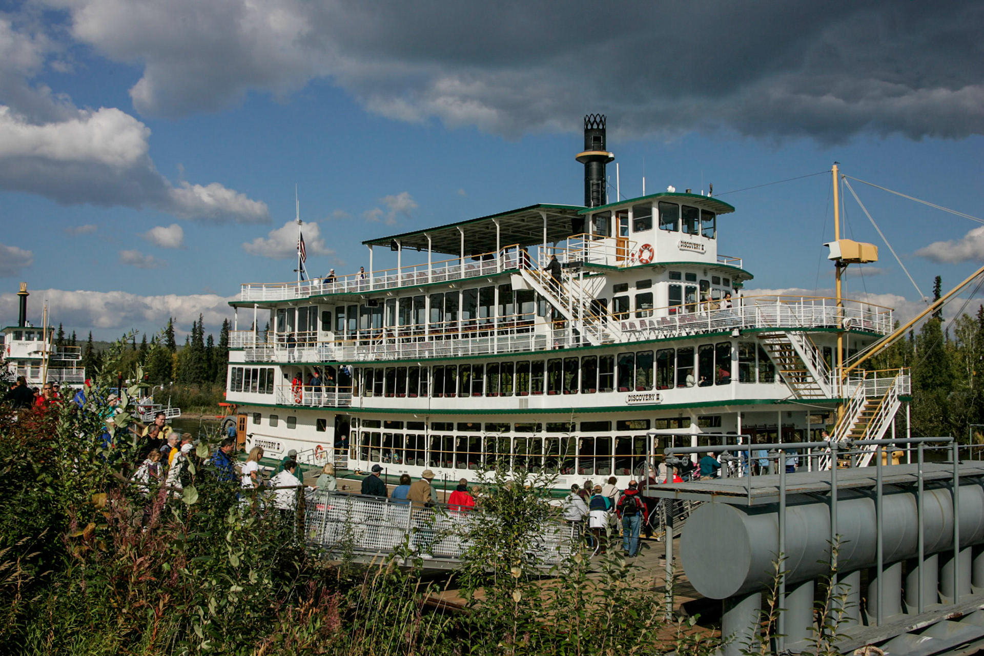 Paddleboat ride - Fairbanks, Alaska