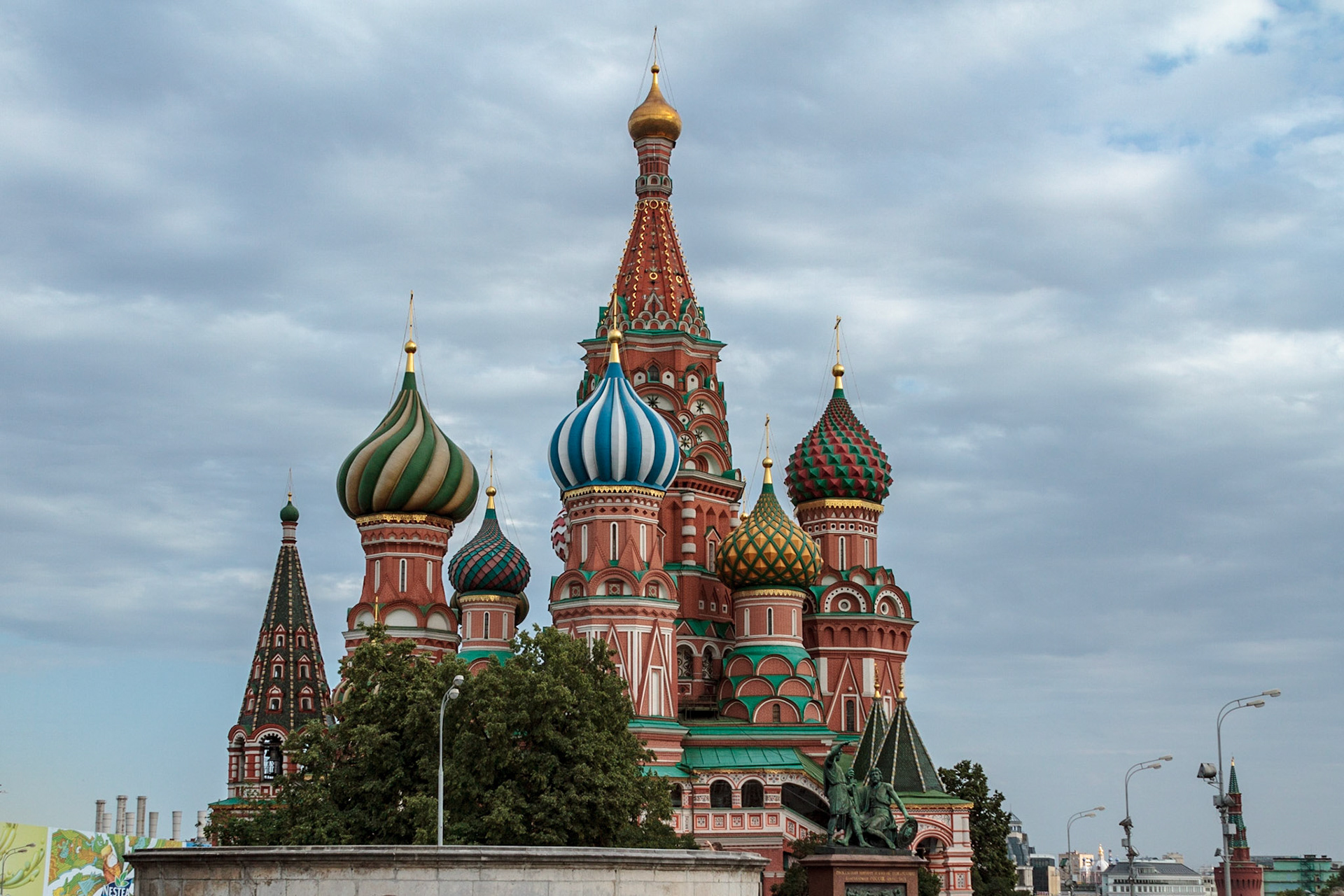 St. Basil's Cathedral in Red Square - Moscow, Russia