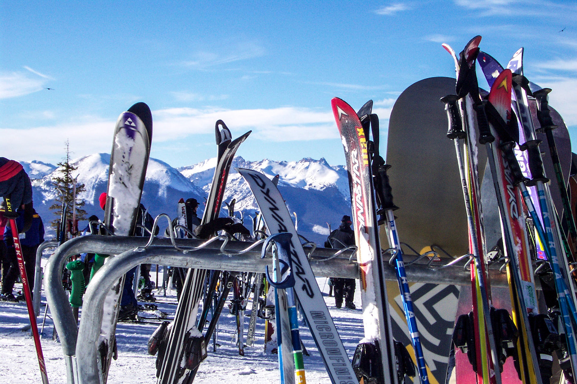 Waiting for their skiers to return for another run - Keystone, Colorado