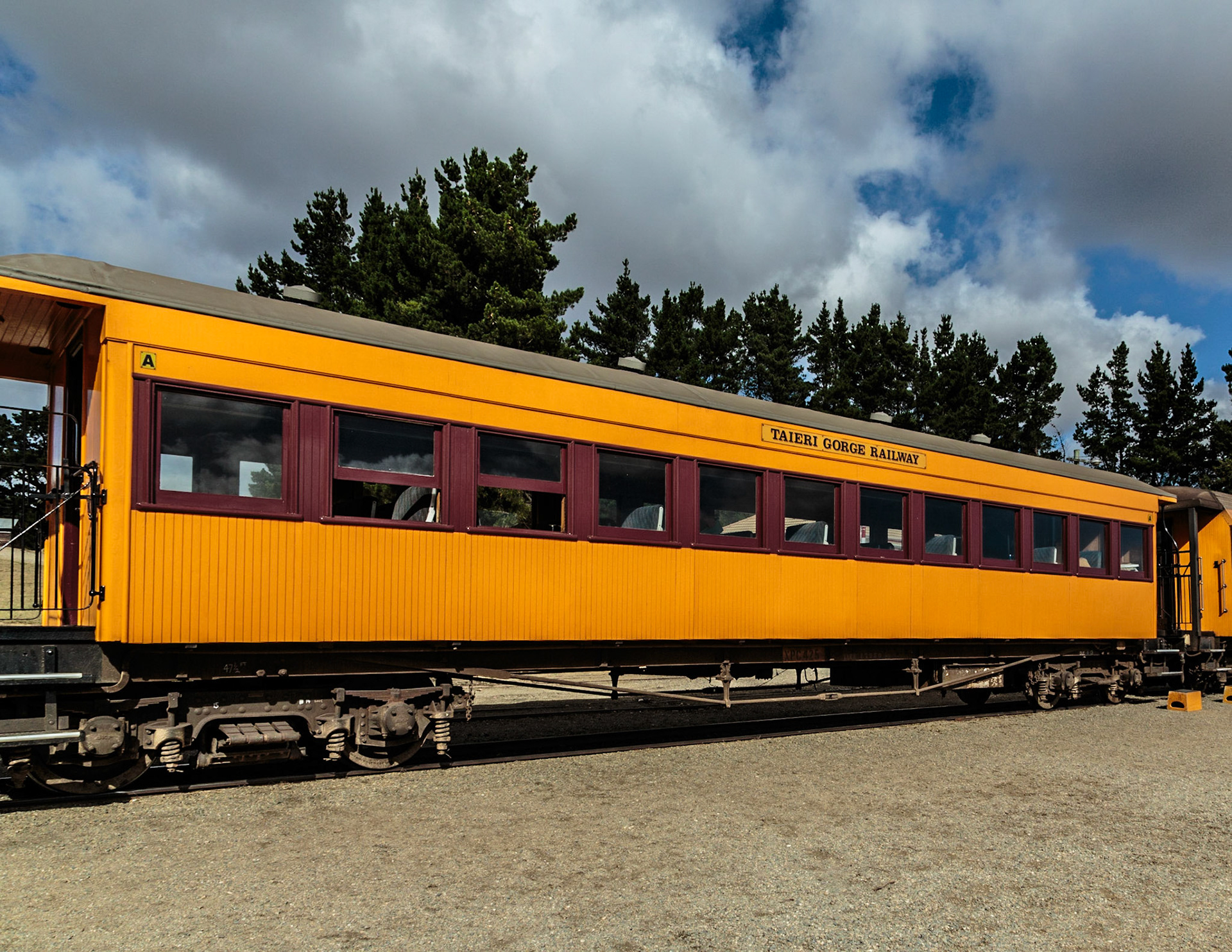 Road the Taieri Gorge Railway - Dunedin, New Zealand