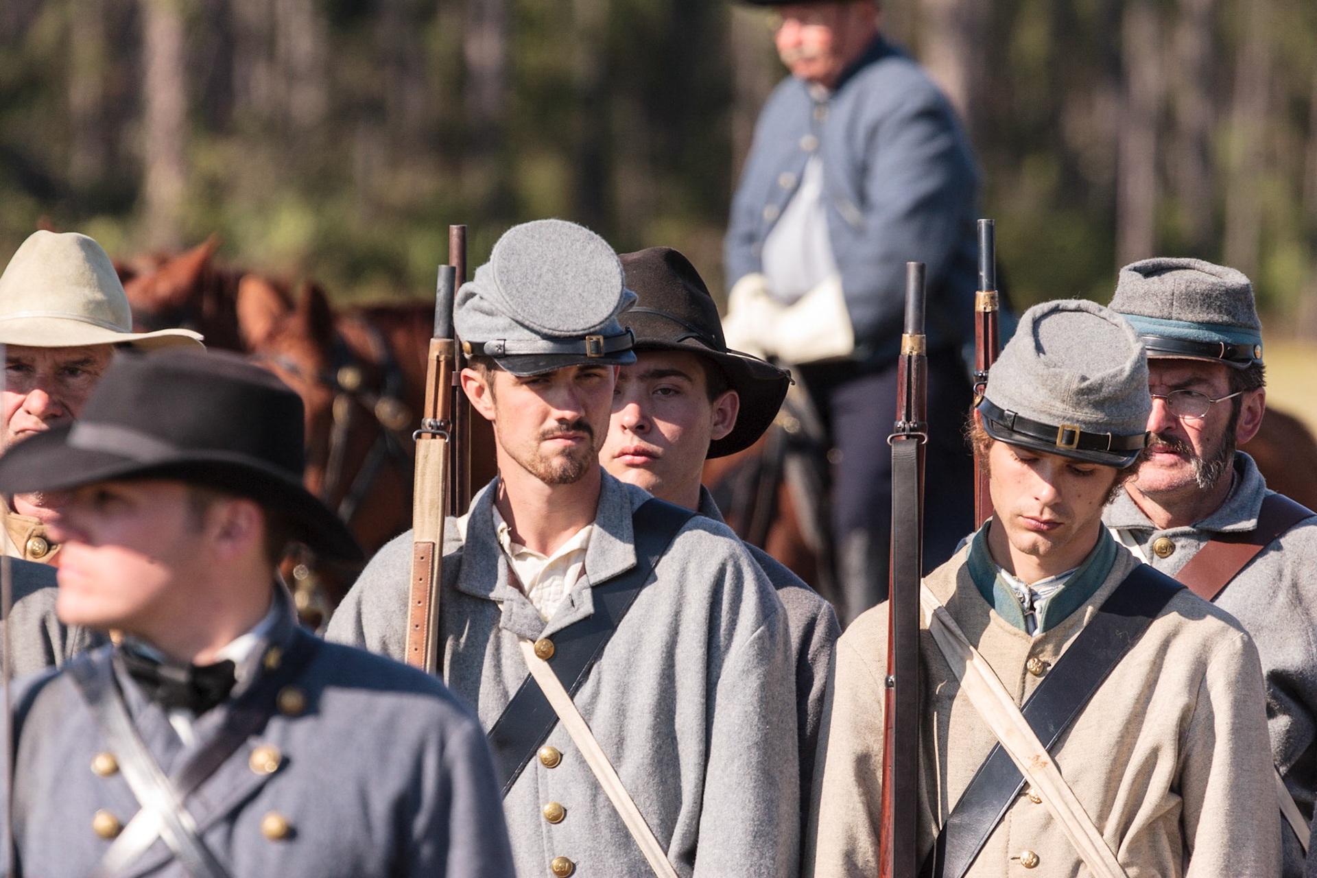 Civil War Reenactment of the Battle of Horse Landing - Rodeheavers Boys Ranch, Palatka, FL