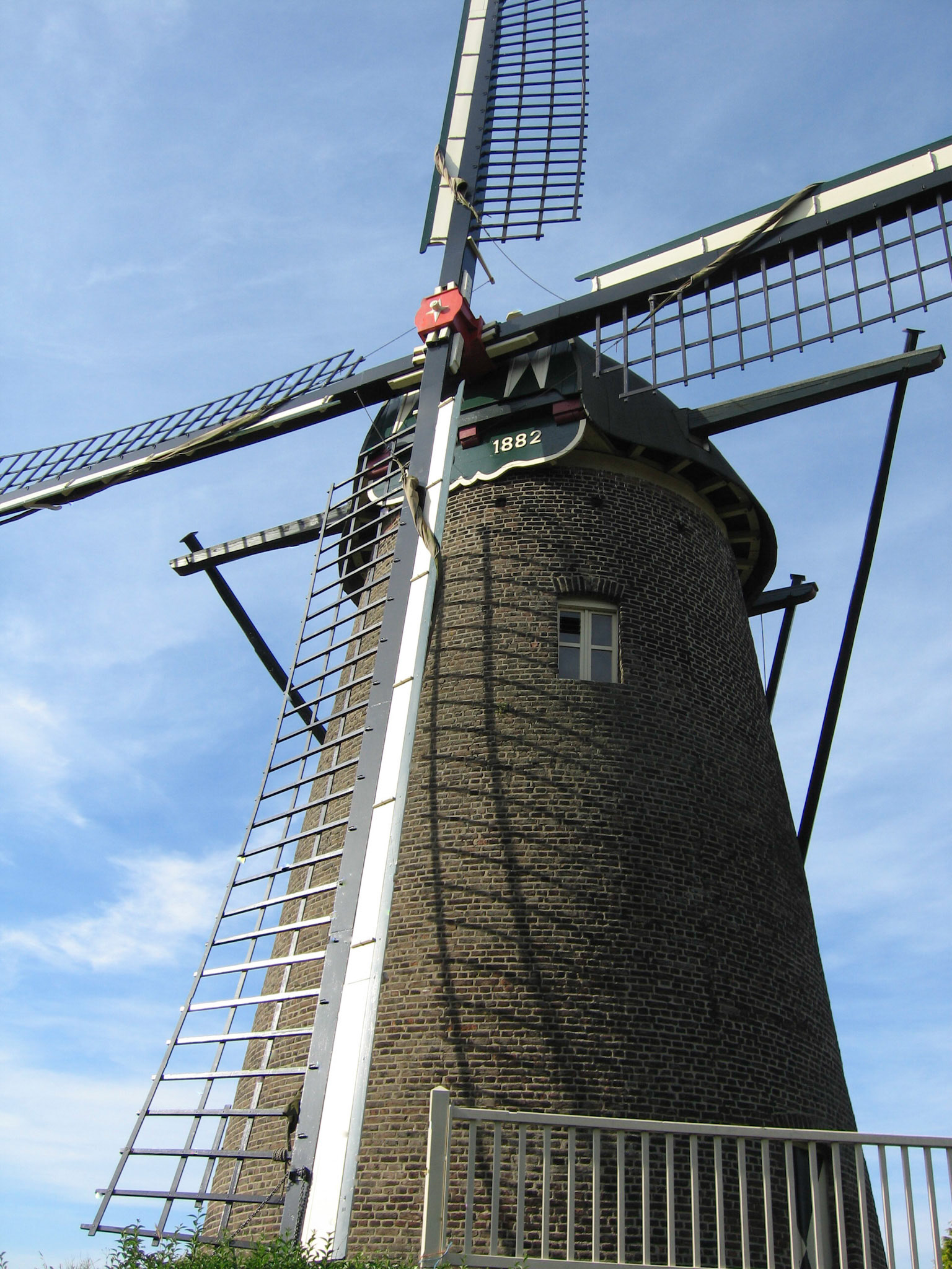 Molen van Hunnecum windmill built in 1882 - Nuth, Limburg, Netherlands
