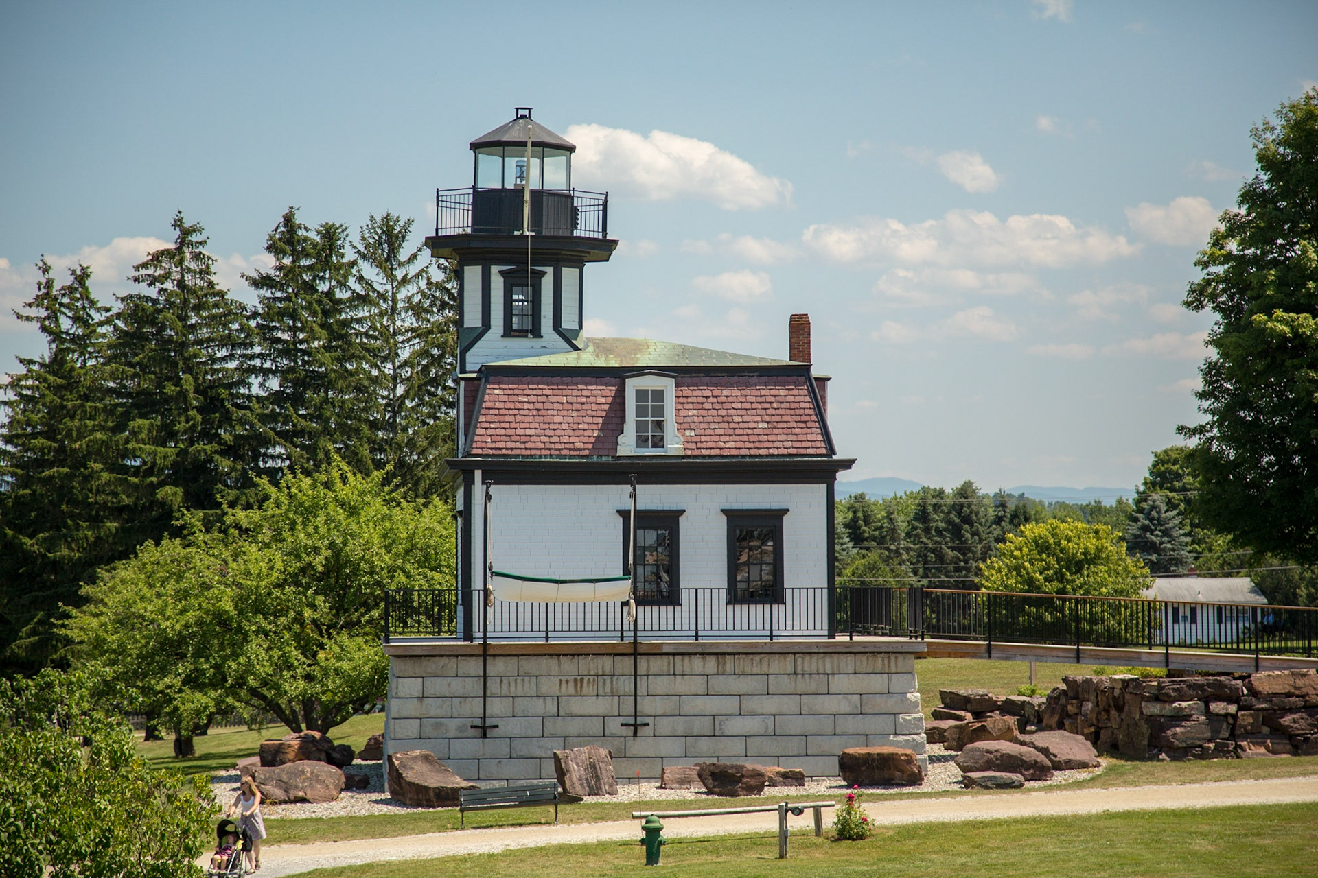 Original Burlington Harbor Lighthouse - Shelburne Museum, Shelburne, VT