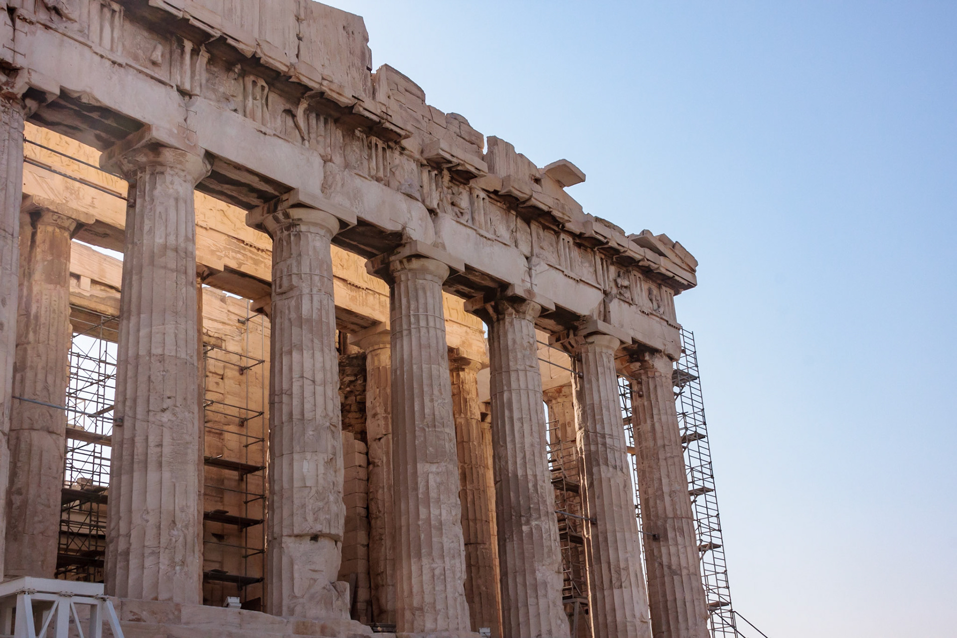 The Parthenon temple on the Athenian Acropolis - Athens, Greece