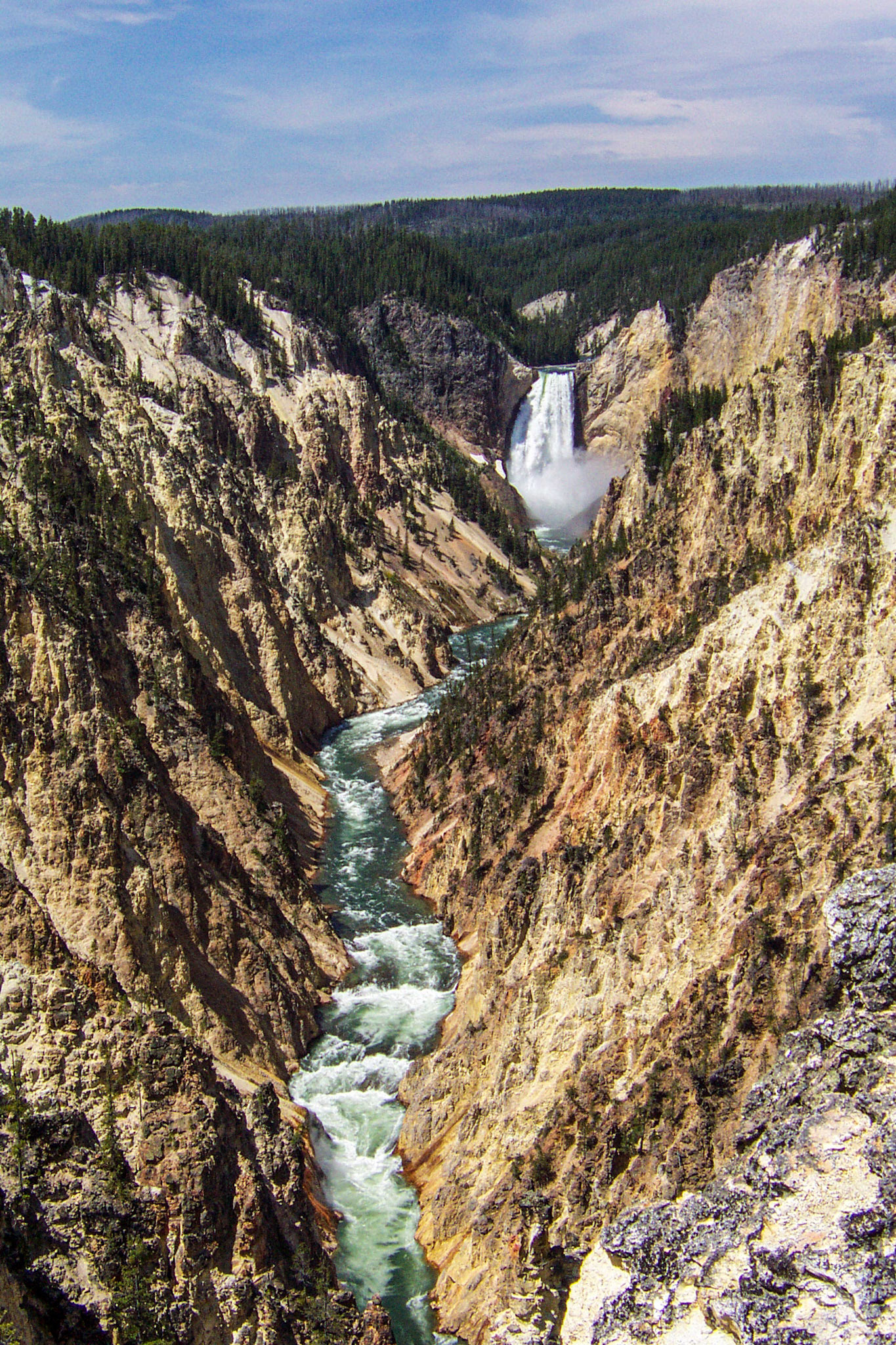 Lower Yellostone Falls - Yellowstone National Park, Wyoming