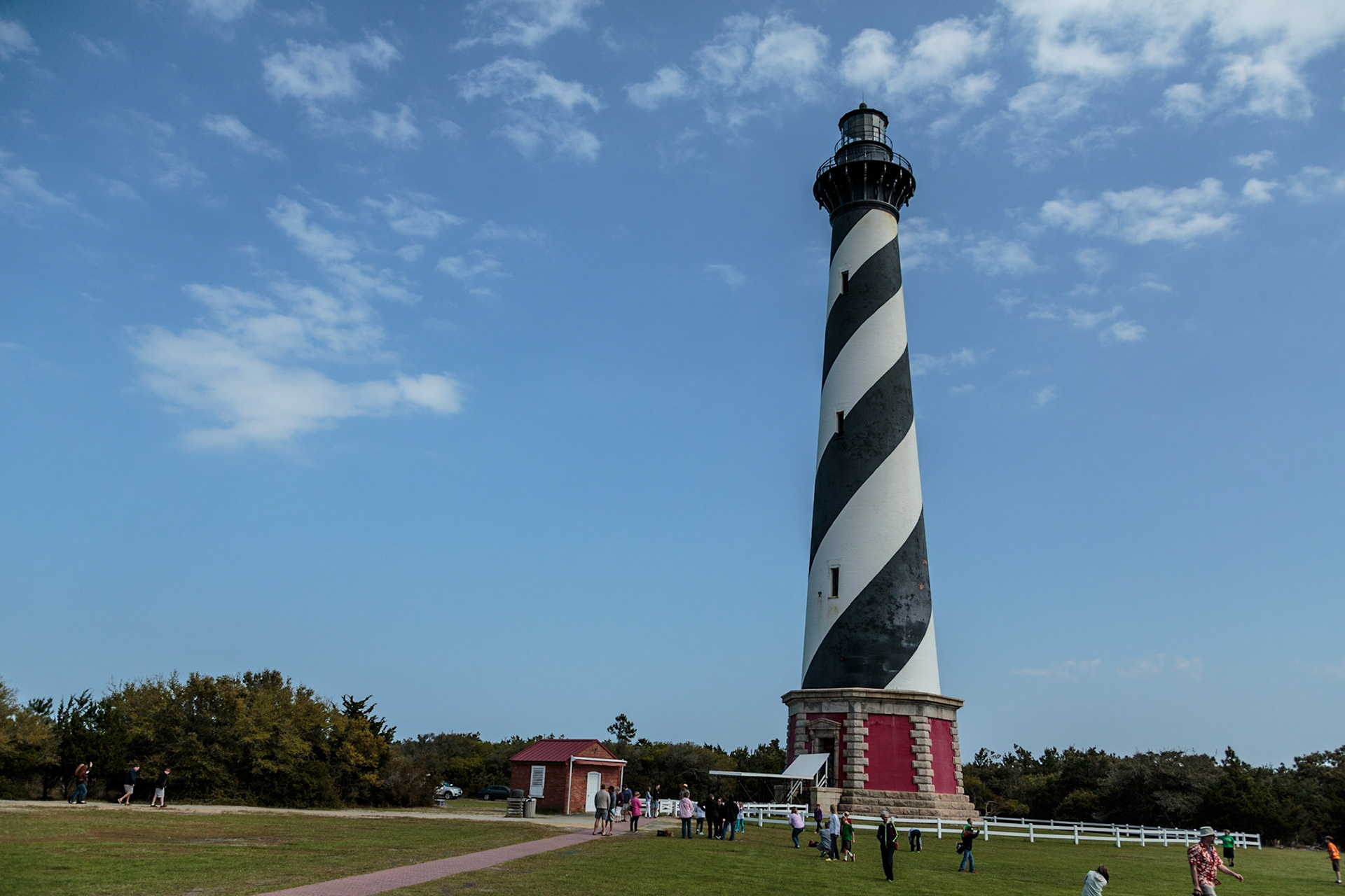 Cape Hatteras Lighthouse in new location - Cape Hatteras NC
