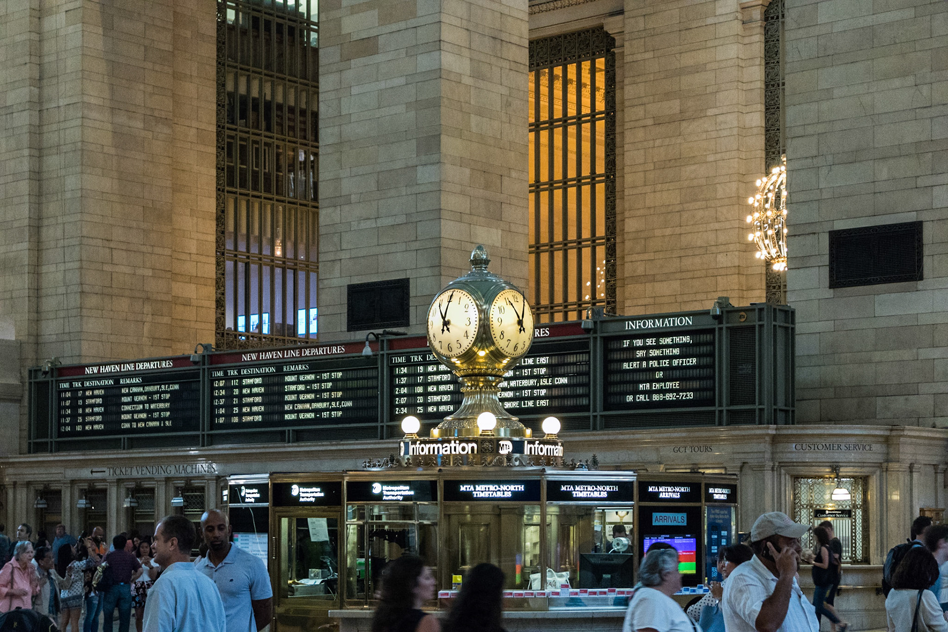 Inside Grand Central Station - New York, New York City