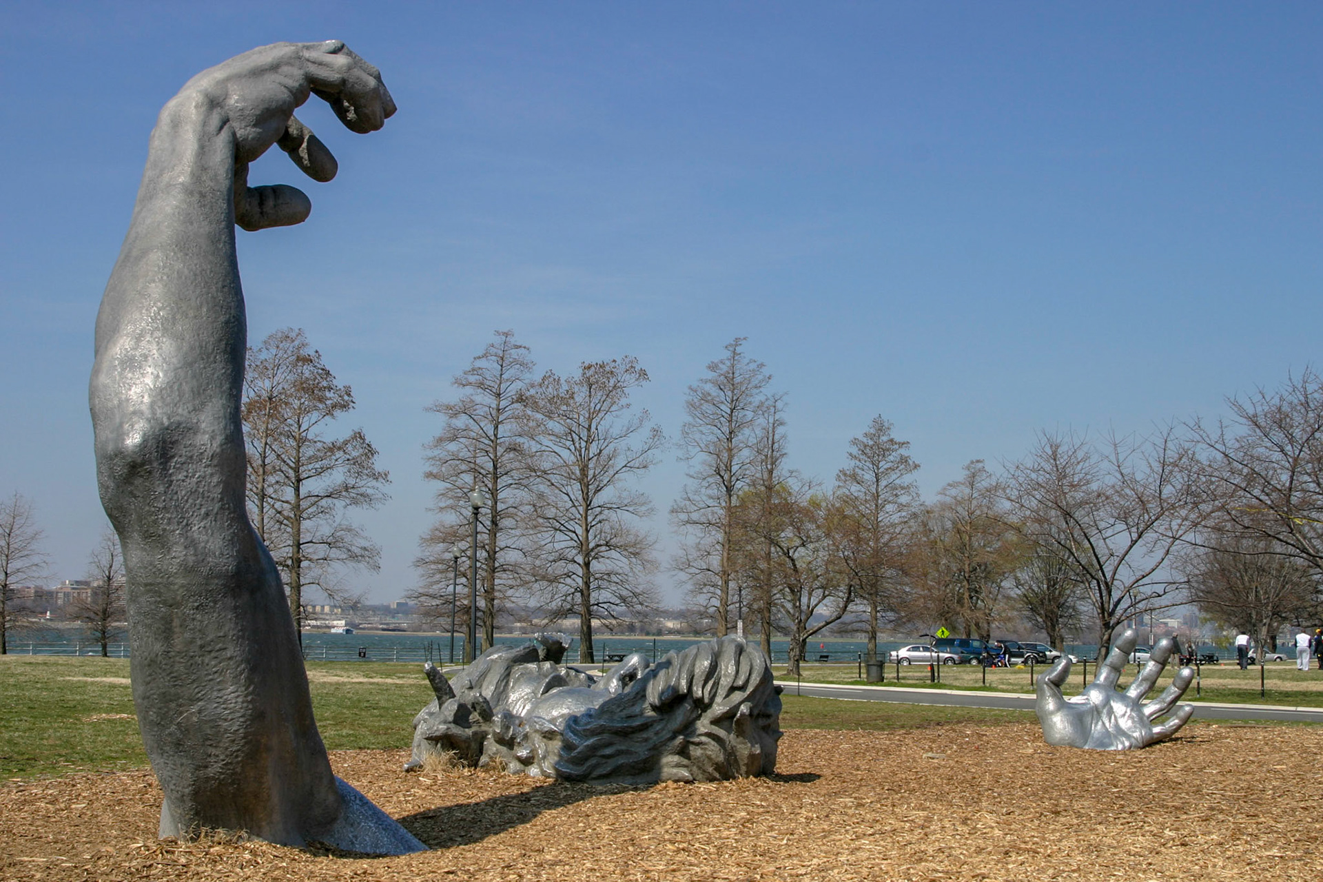 The Awakening statue - Hanes Point, Washington DC