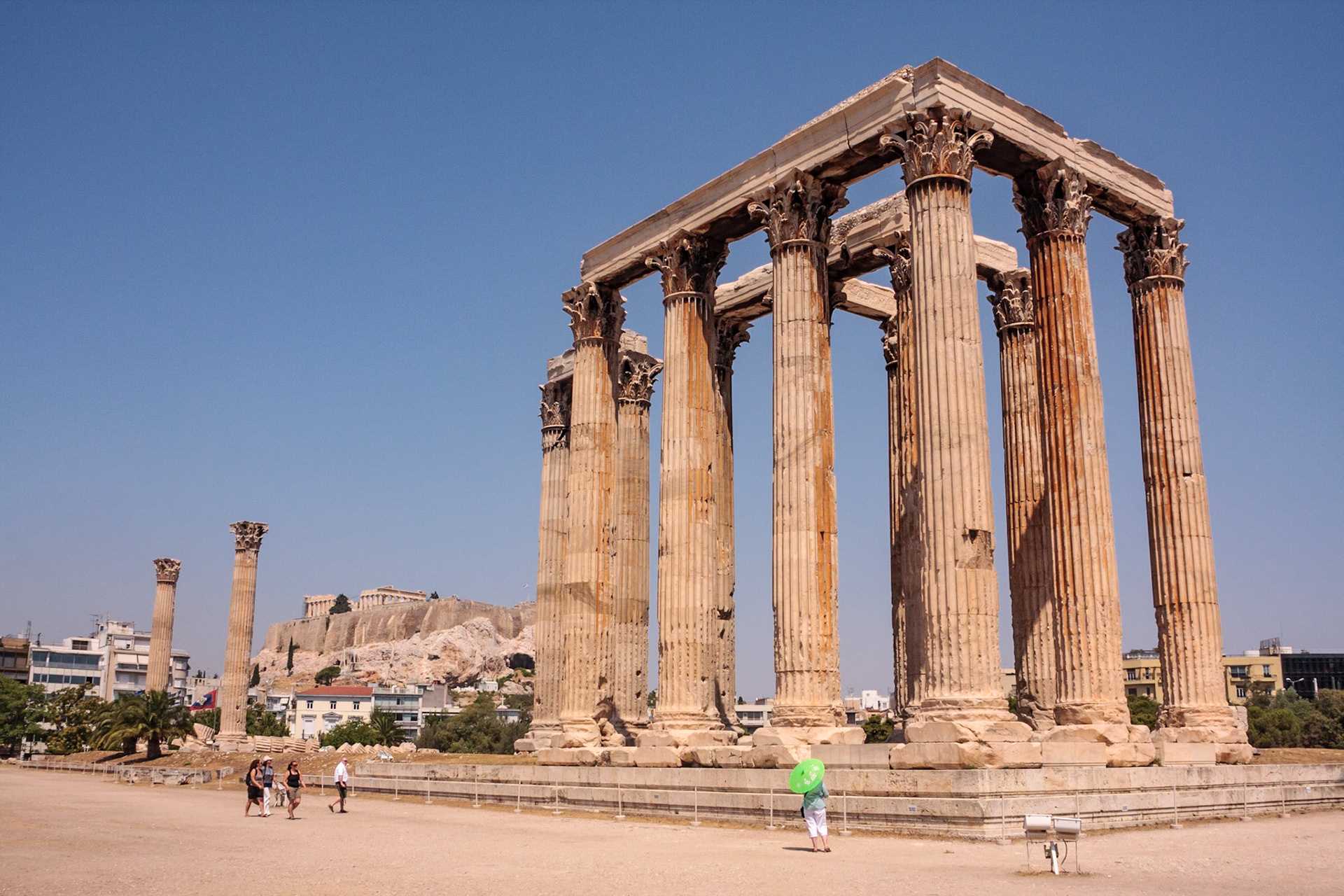 Temple of Olympian Zeus - Athens, Greece