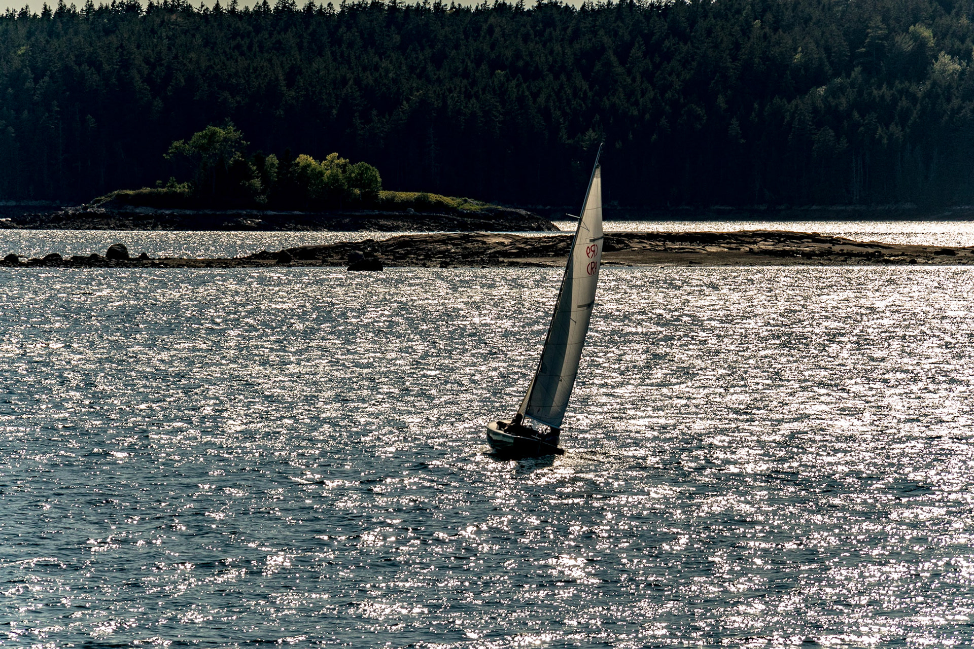 Sailing at Pretty Marsh - Acadia National Park, Dessert Island, Maine