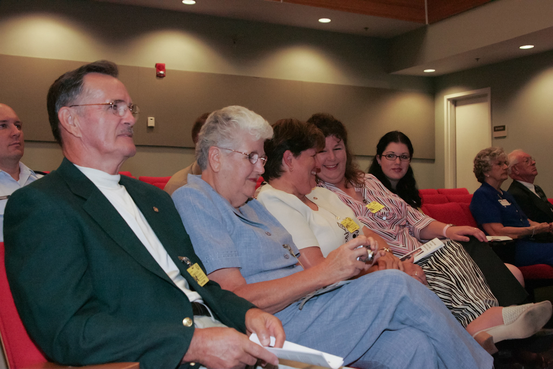 Family at retirement ceremony - Pentagon, Washington, DC