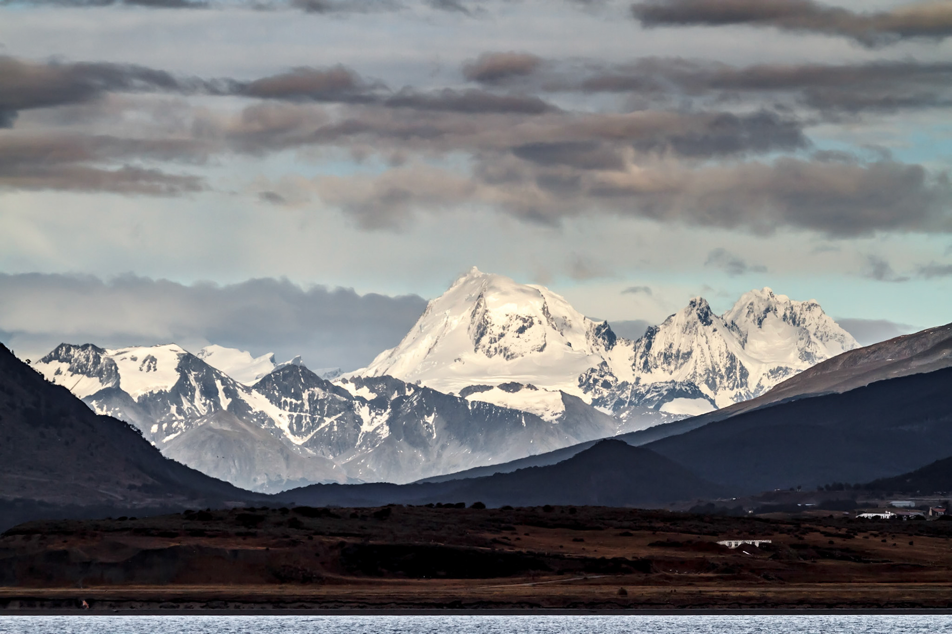 Snow capped mountains - Ushuaia, Argentina