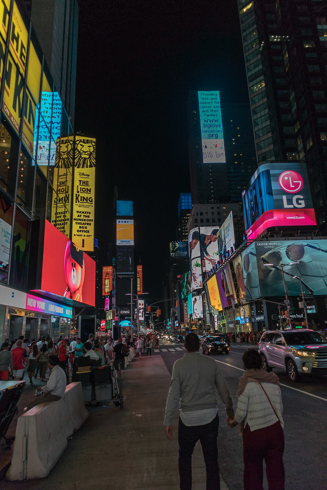 Times Square at night - New York, New York City