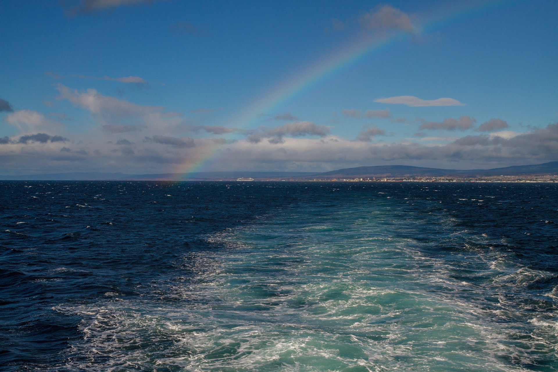 Rainbow - Punta Arenas, Chile