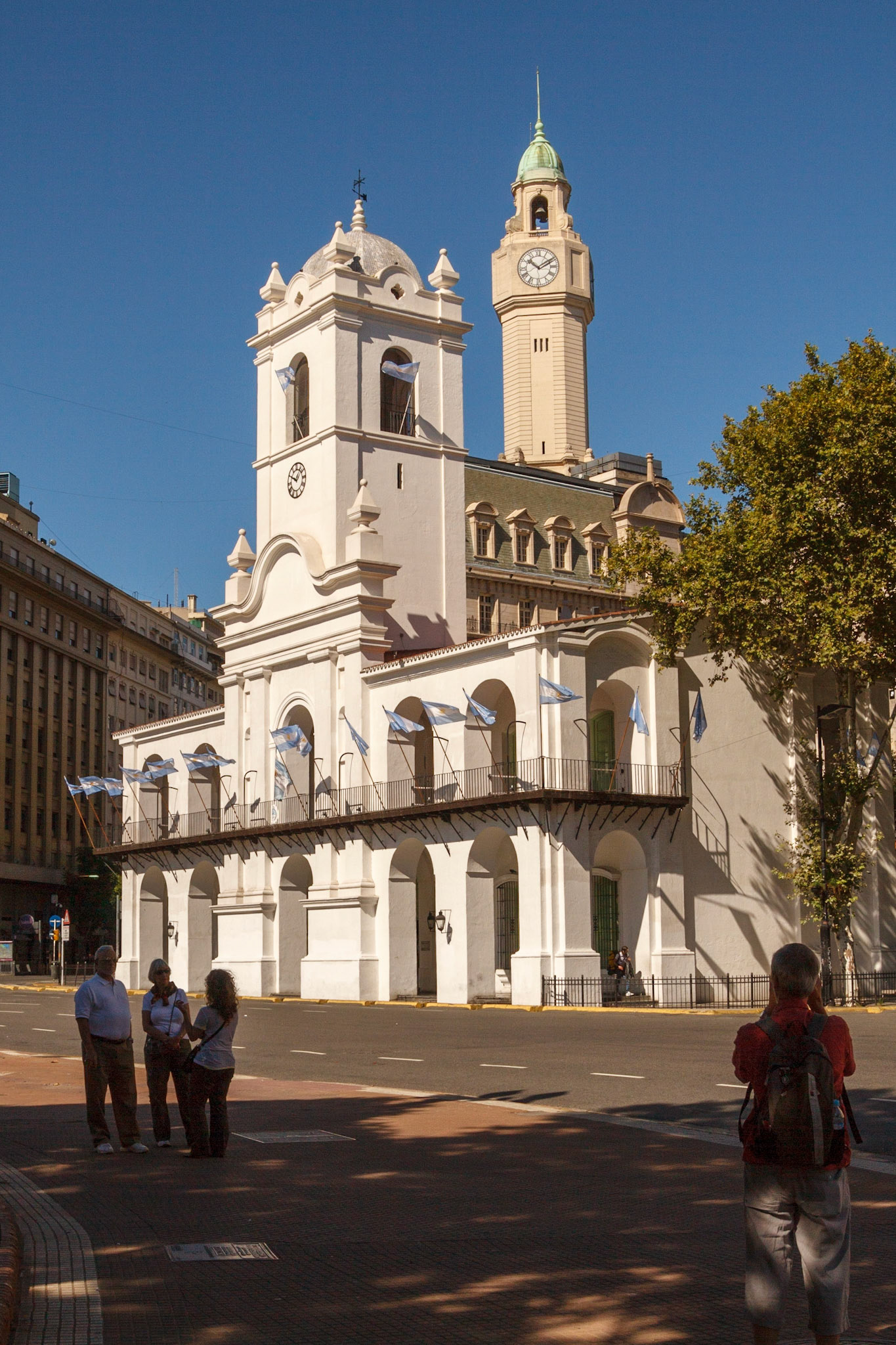 The Cabildo; the old town hall, now a museum - Buenos Aires, Argentina