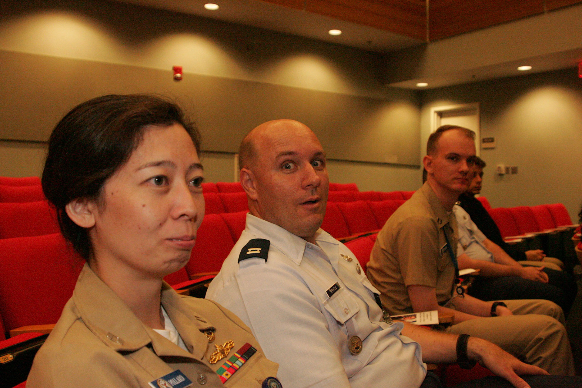 Office mates at my retirement ceremony - Pentagon, Washington, DC