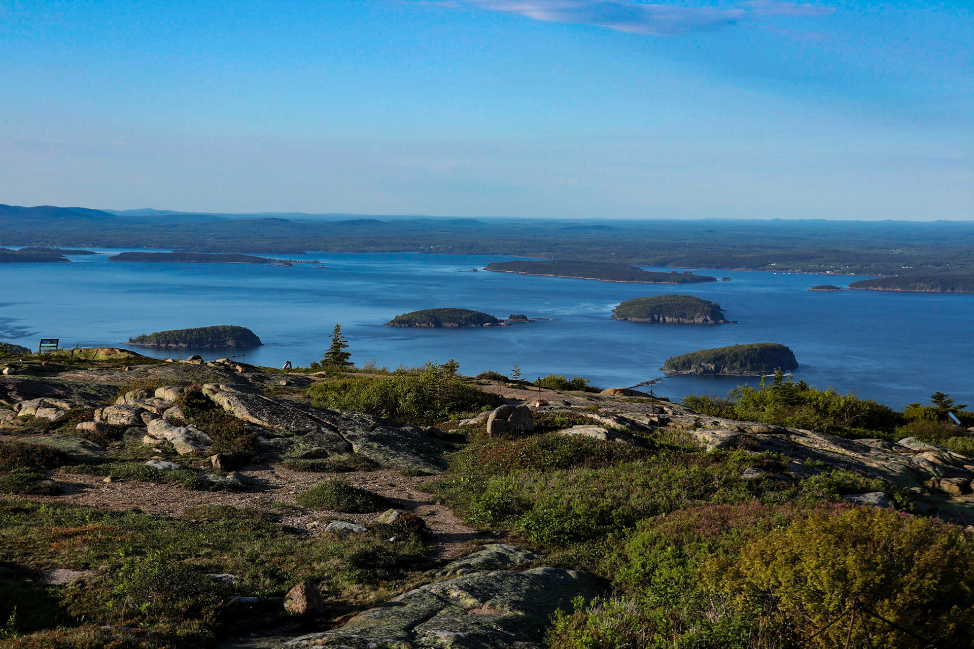 Summit of Cadillac Mountain - Acadia National Park, Maine