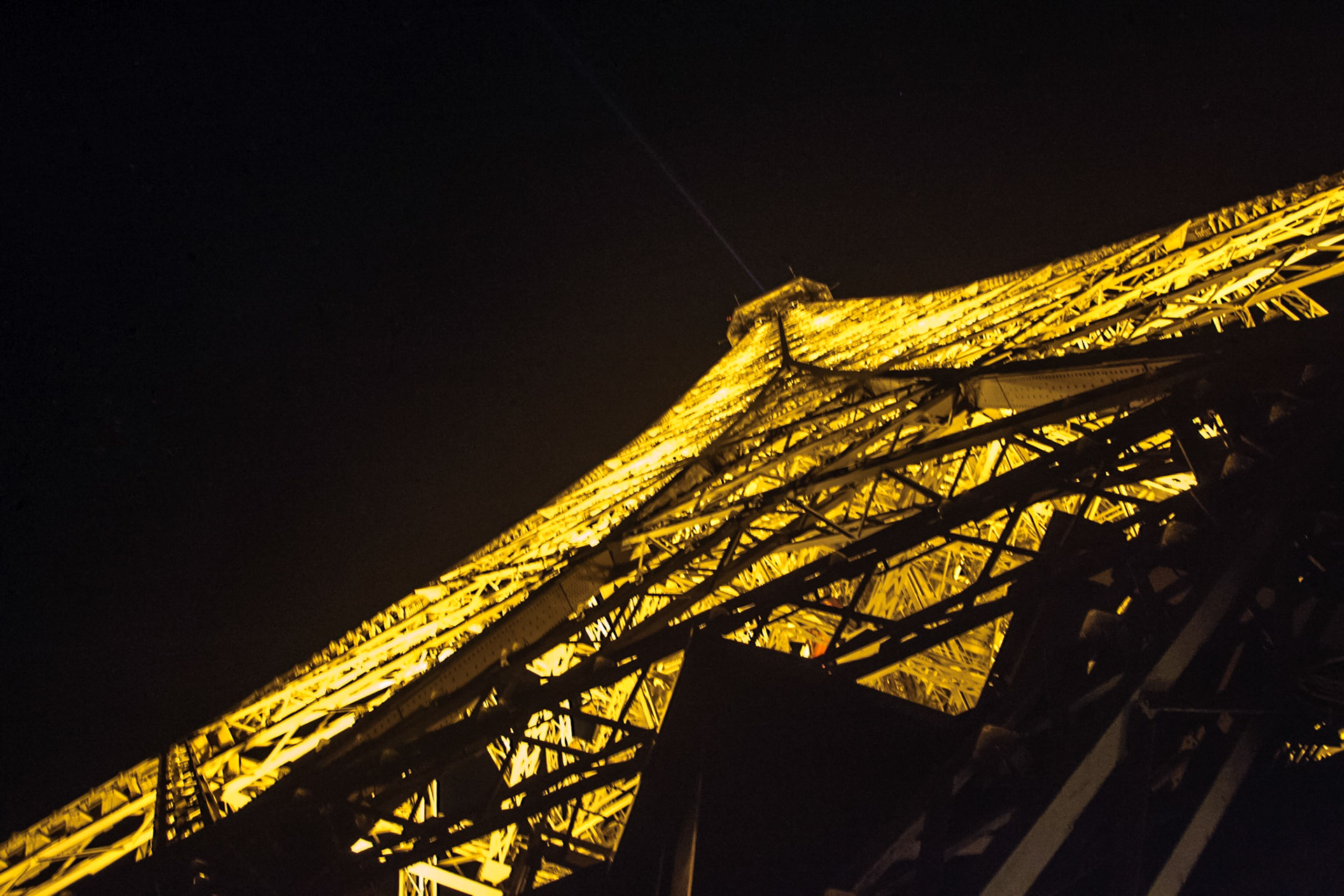 Eiffel Tower at night - Paris, France