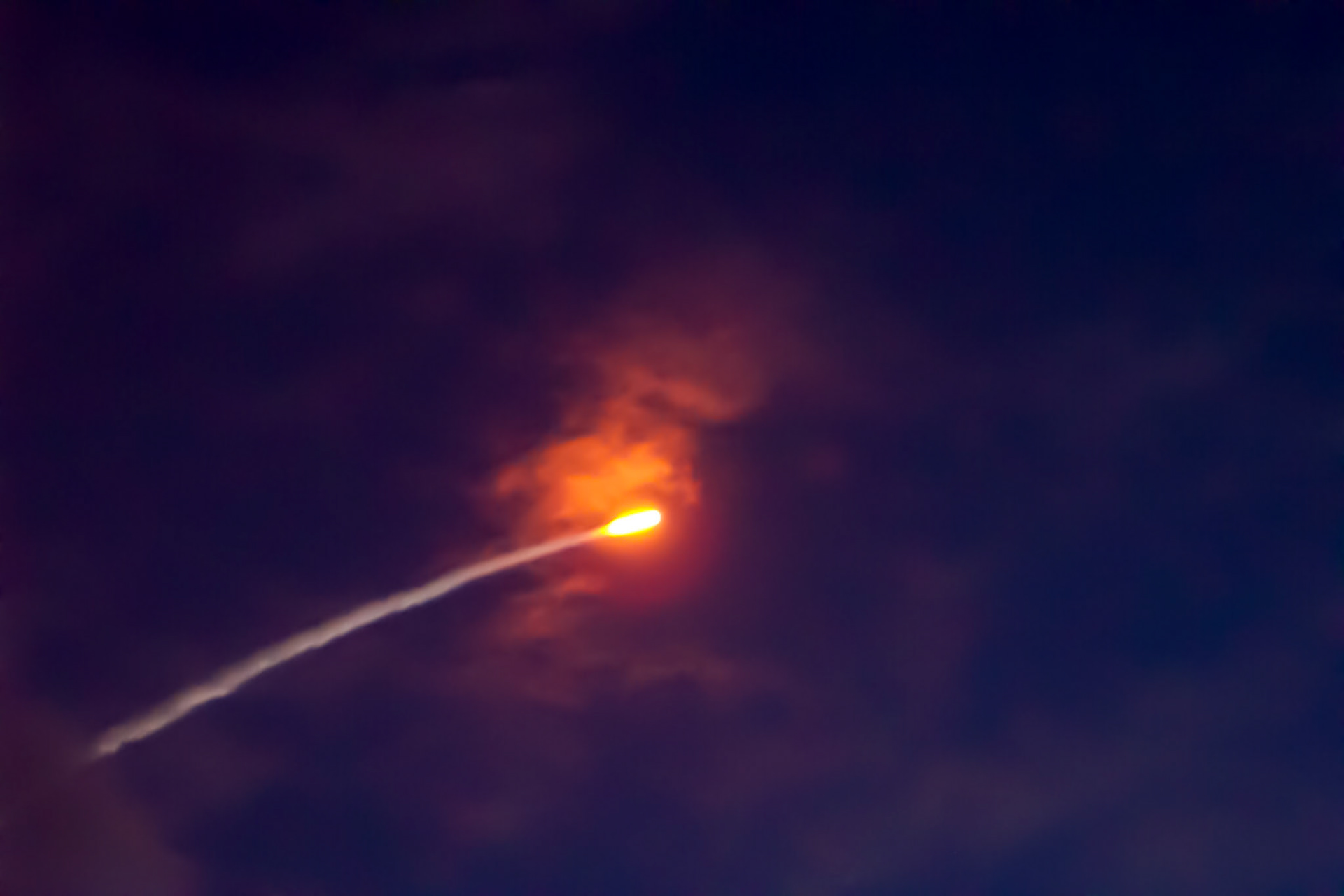 Space shuttle taking off - Cape Canaveral, FL