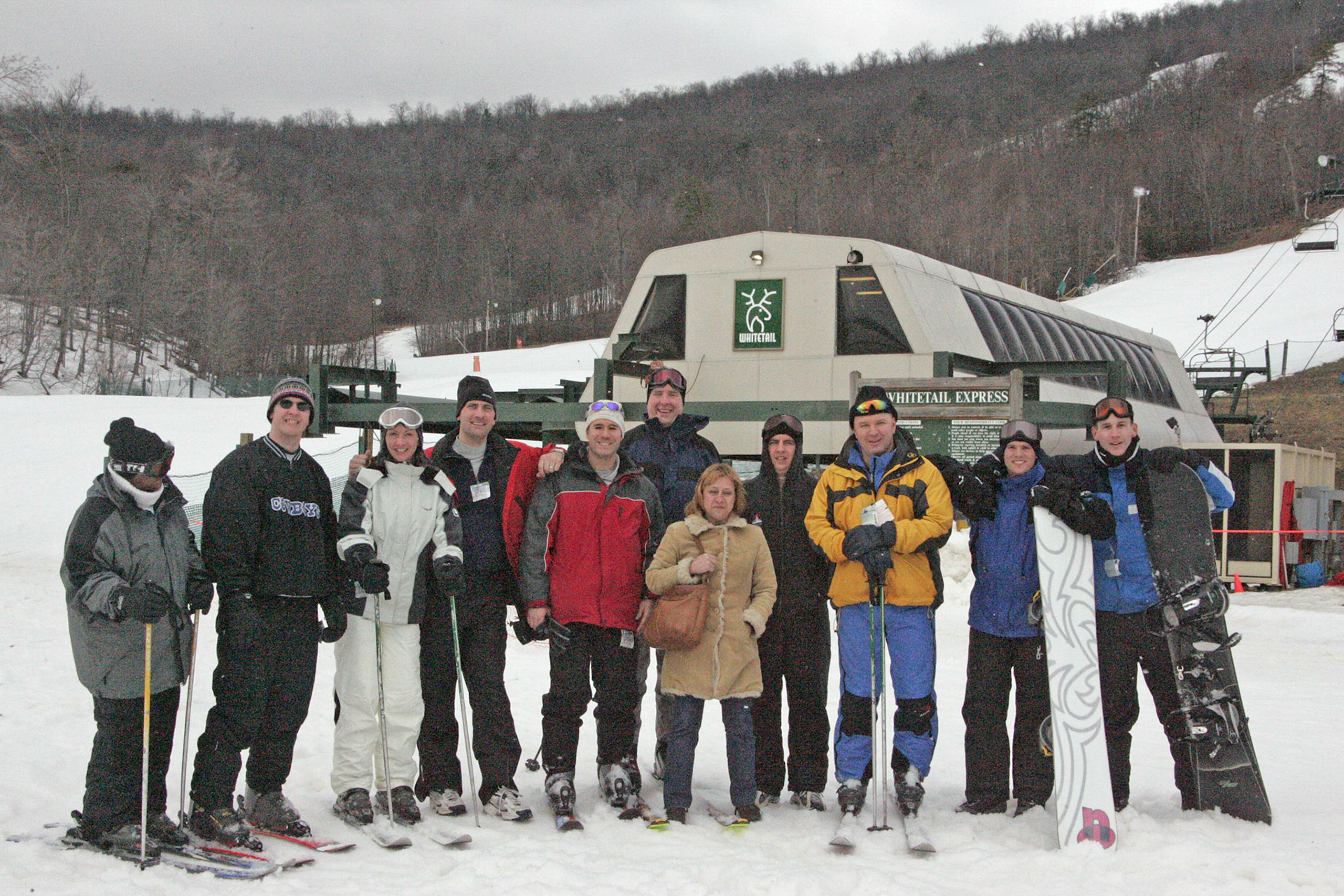 Office group out for relaxing weekend - Whitetail ski resort, Mercersburg, PA