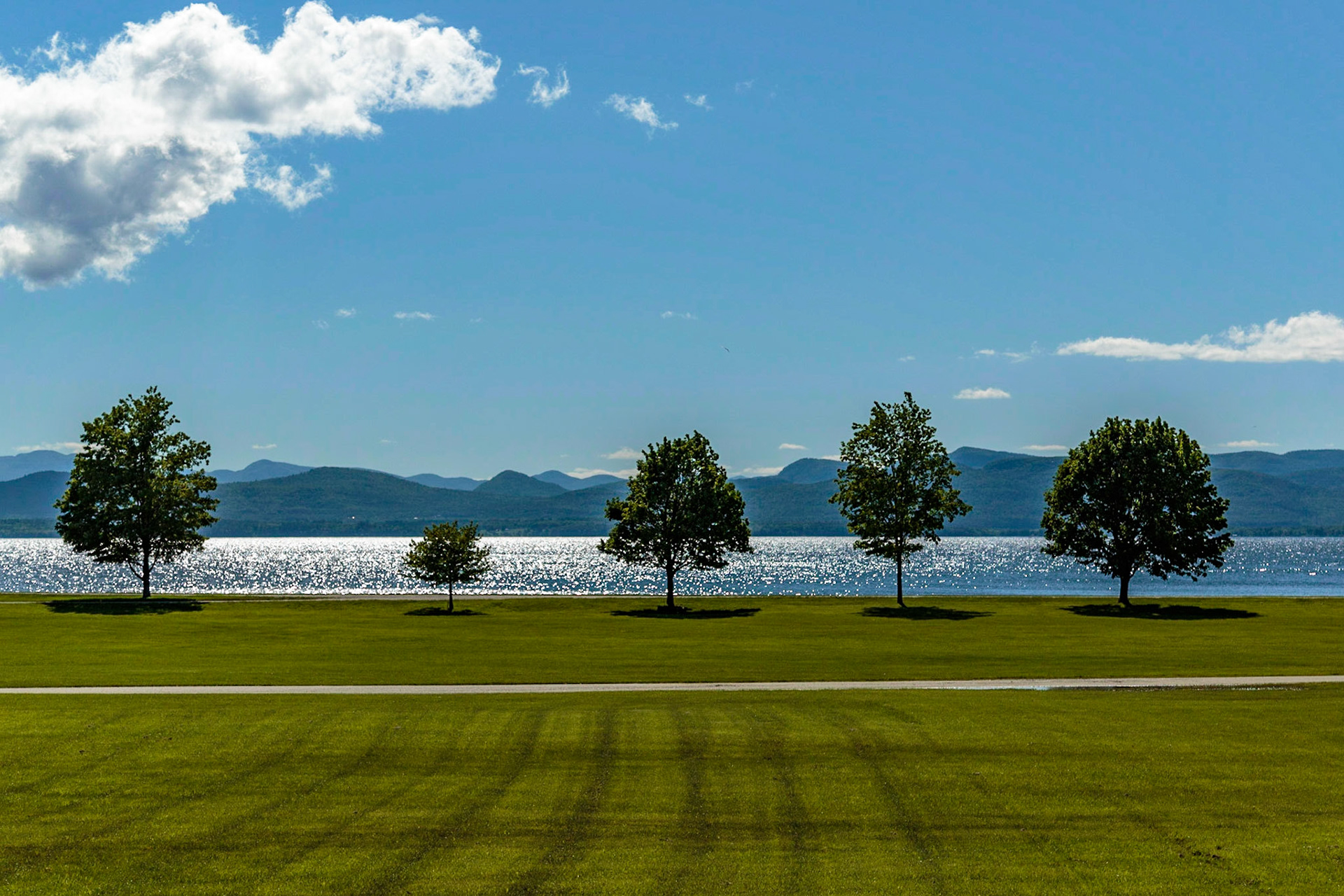 Lake Champlain from Shelburne Farms - Shelburne, VT