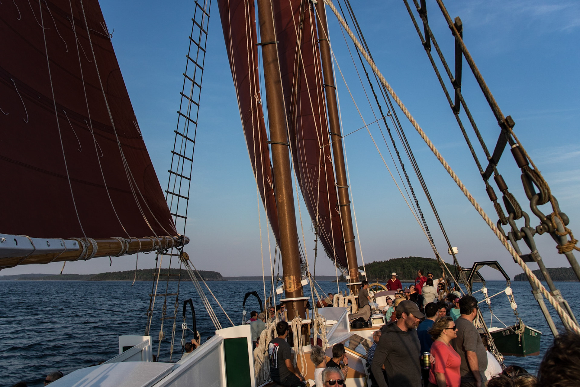Sailing on the Margaret Todd - Bar Harbor, Maine