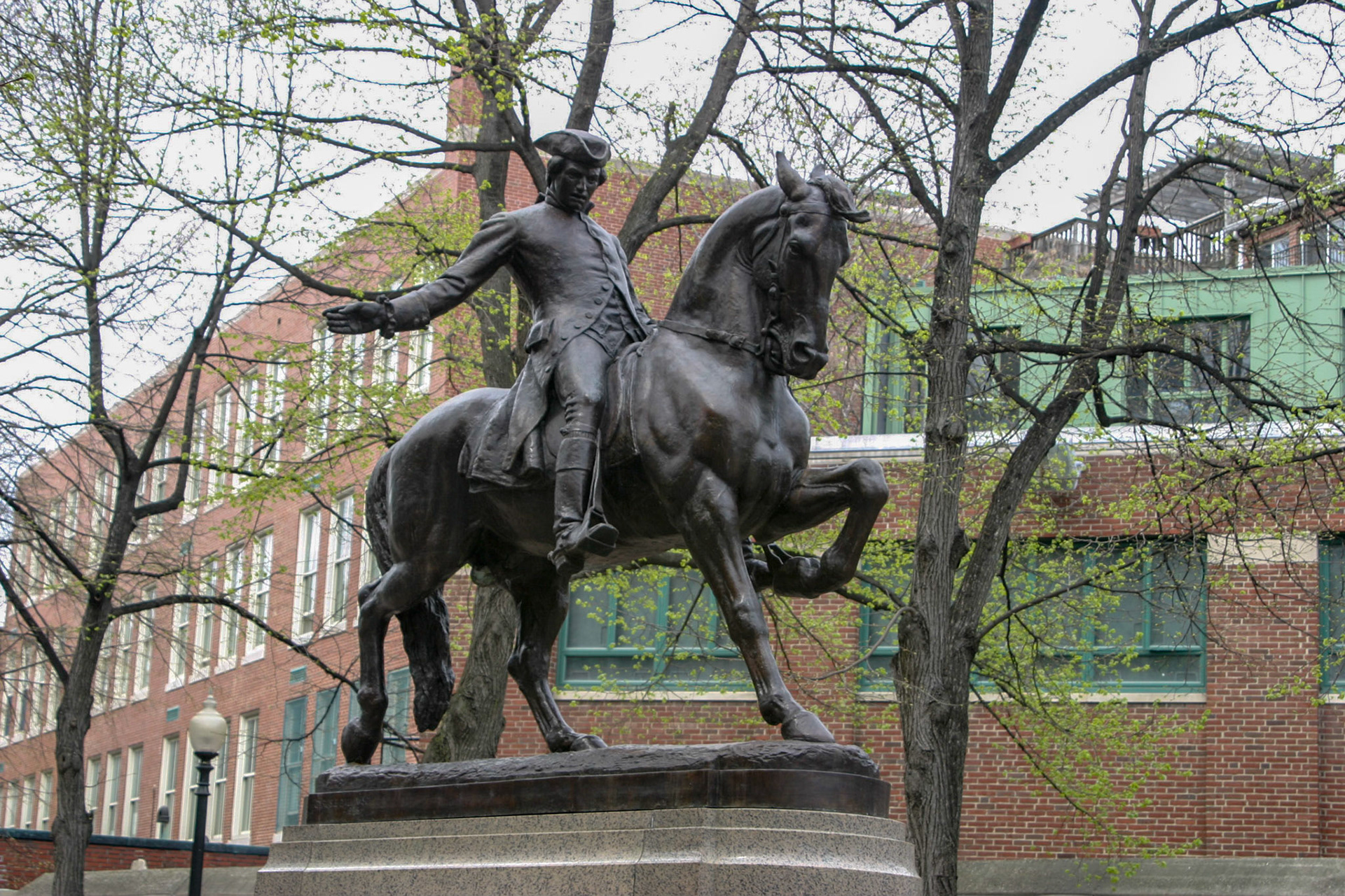 Paul Revere Statue - Boston, MA