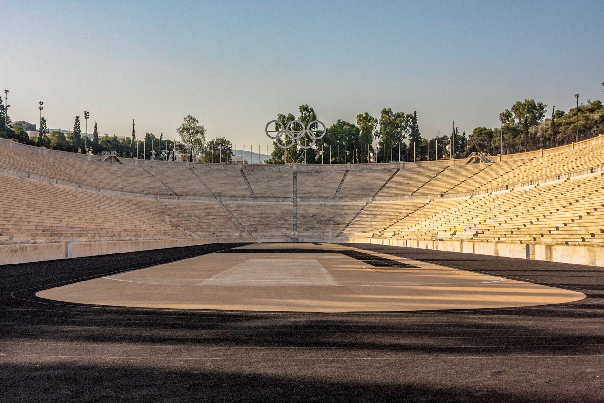 First modern-day olympic stadium - Athens, Greece