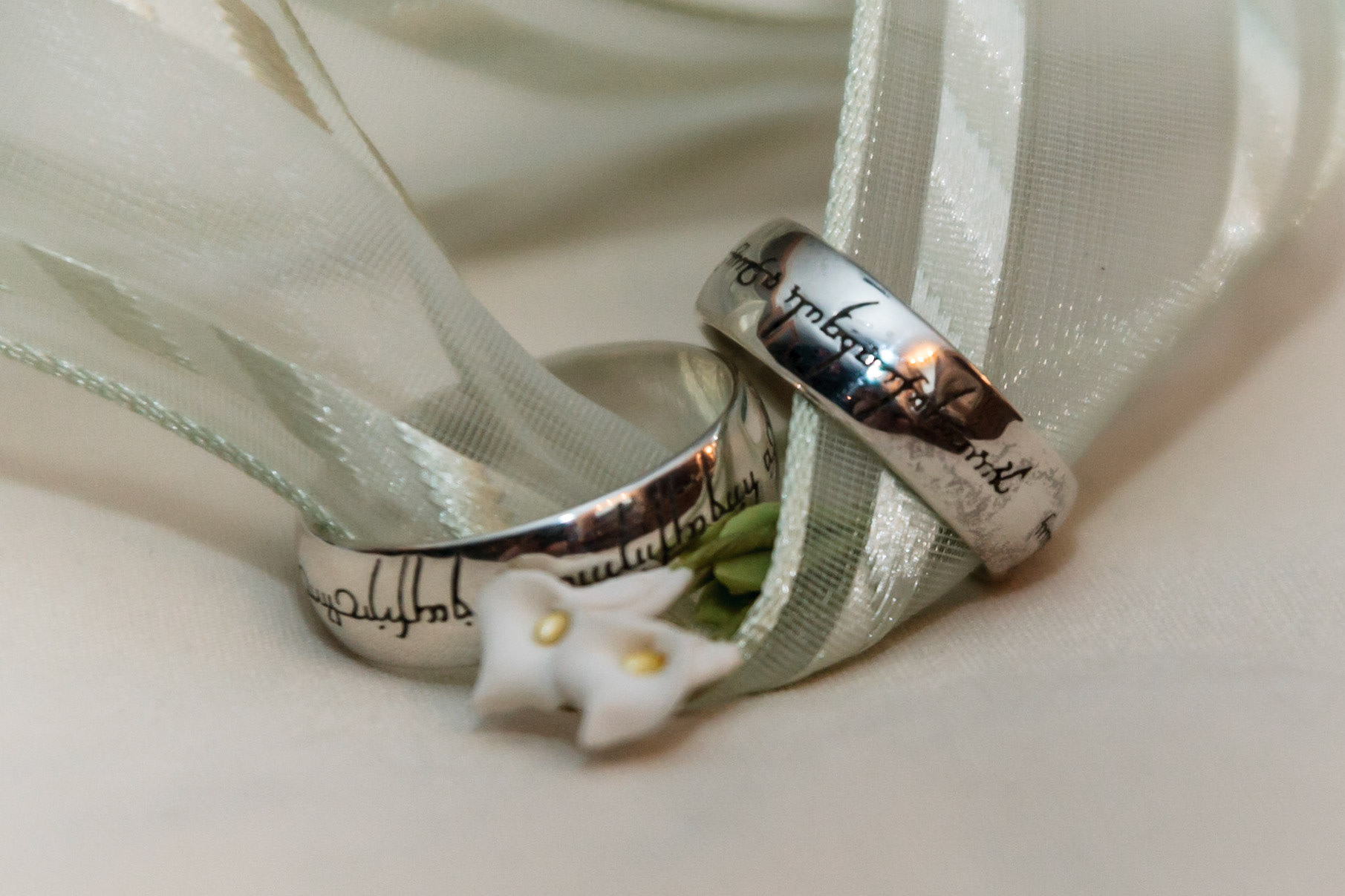 Christina & Mike's wedding bands