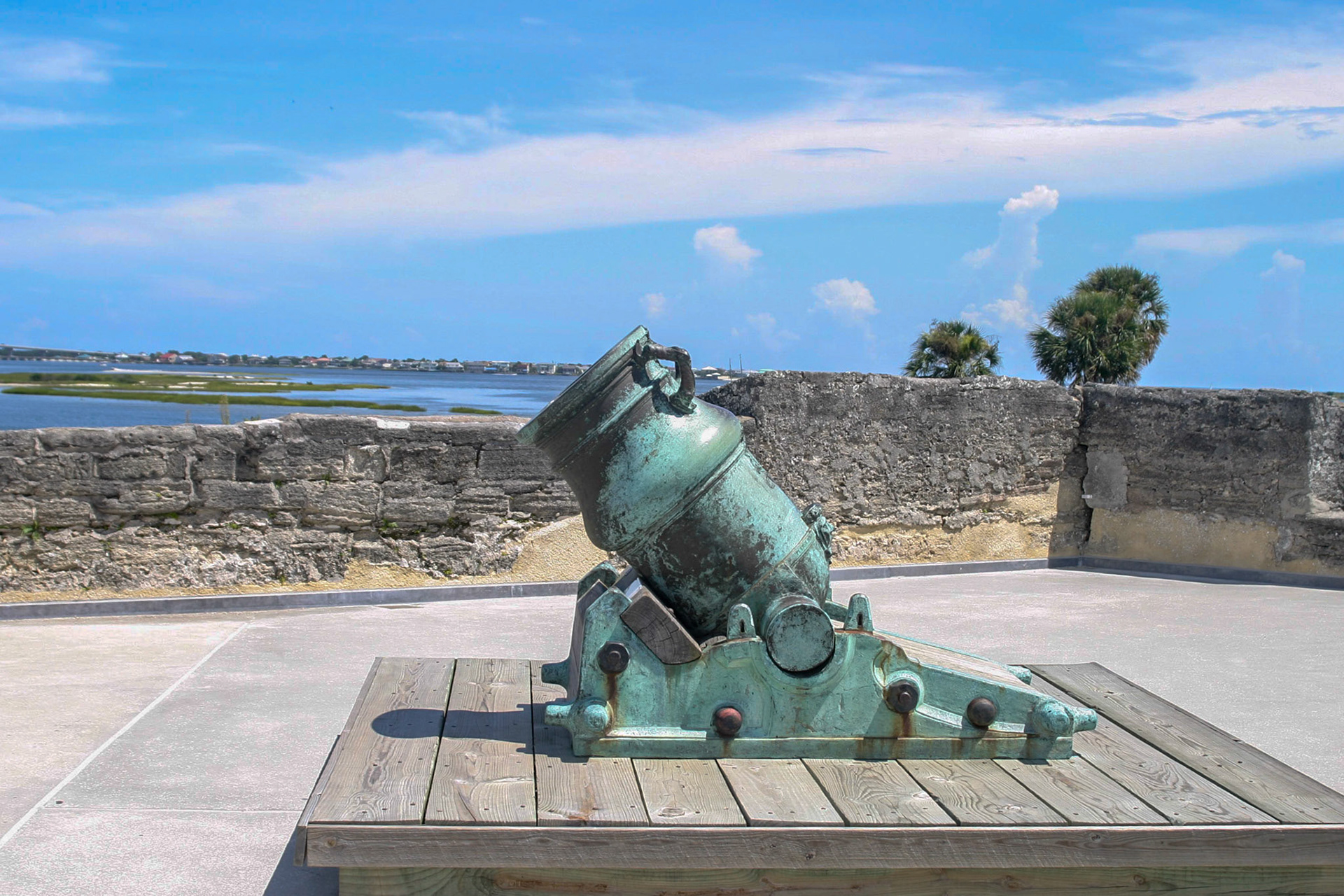Mortar, Castillo de San Marcos National Monument - St Augustine, Florida