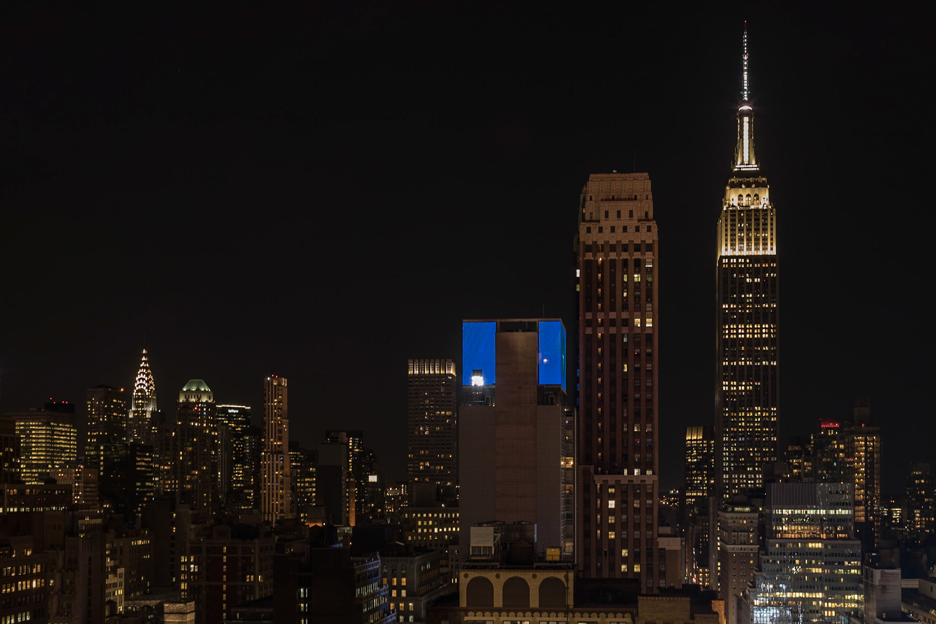 Empire State Building at night - New York, New York City