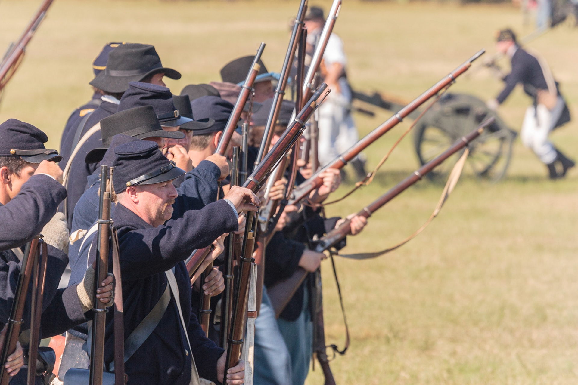 Civil War Reenactment of the Battle of Horse Landing - Rodeheavers Boys Ranch, Palatka, FL