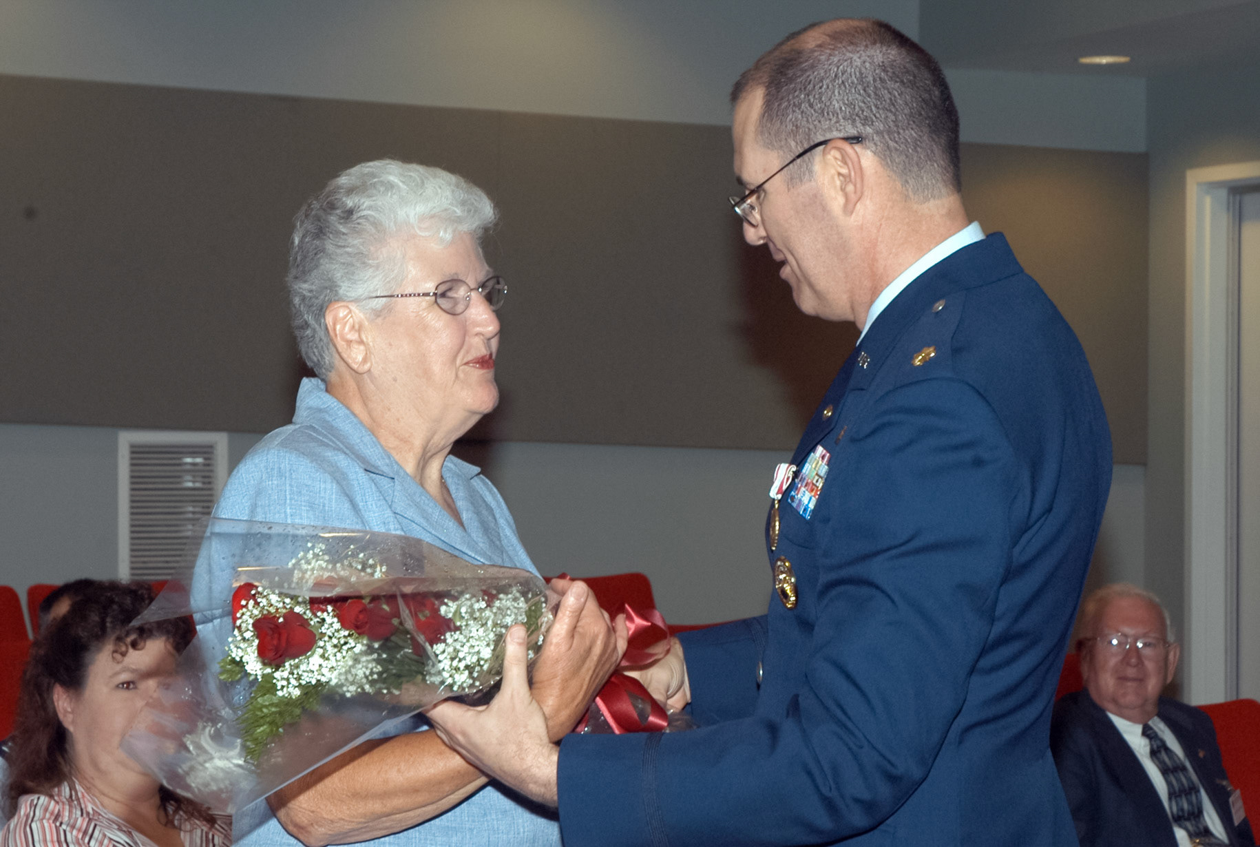 Tribute to Mom - Retirement ceremony, Pentagon, Washington, DC
