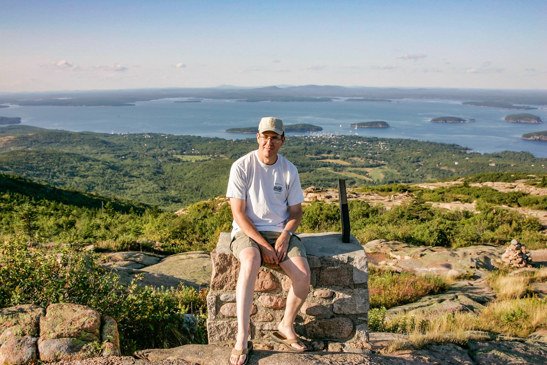 Top of Cadillac Mountain - Bar Harbor, ME