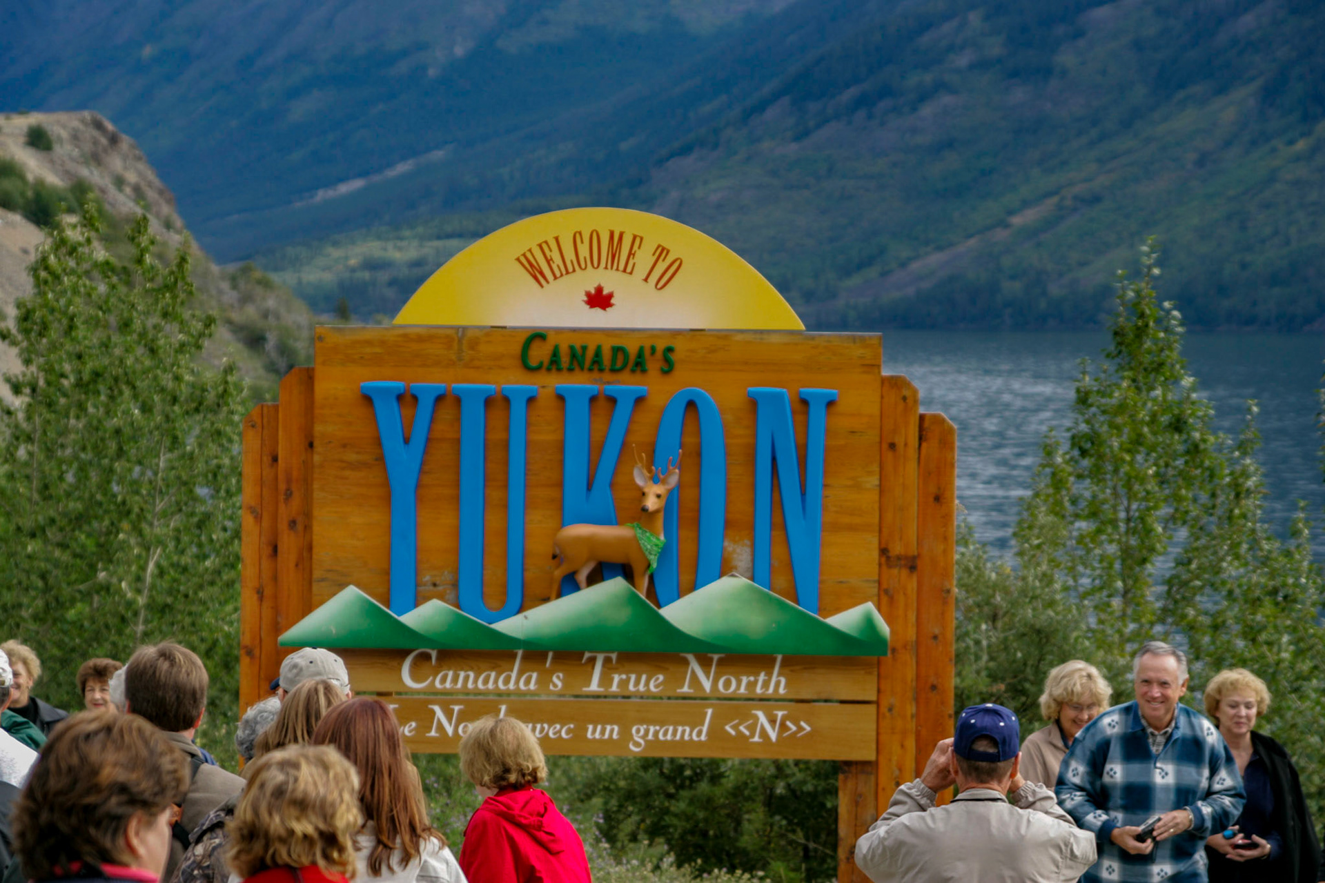 Drove into the Canadian Yukon